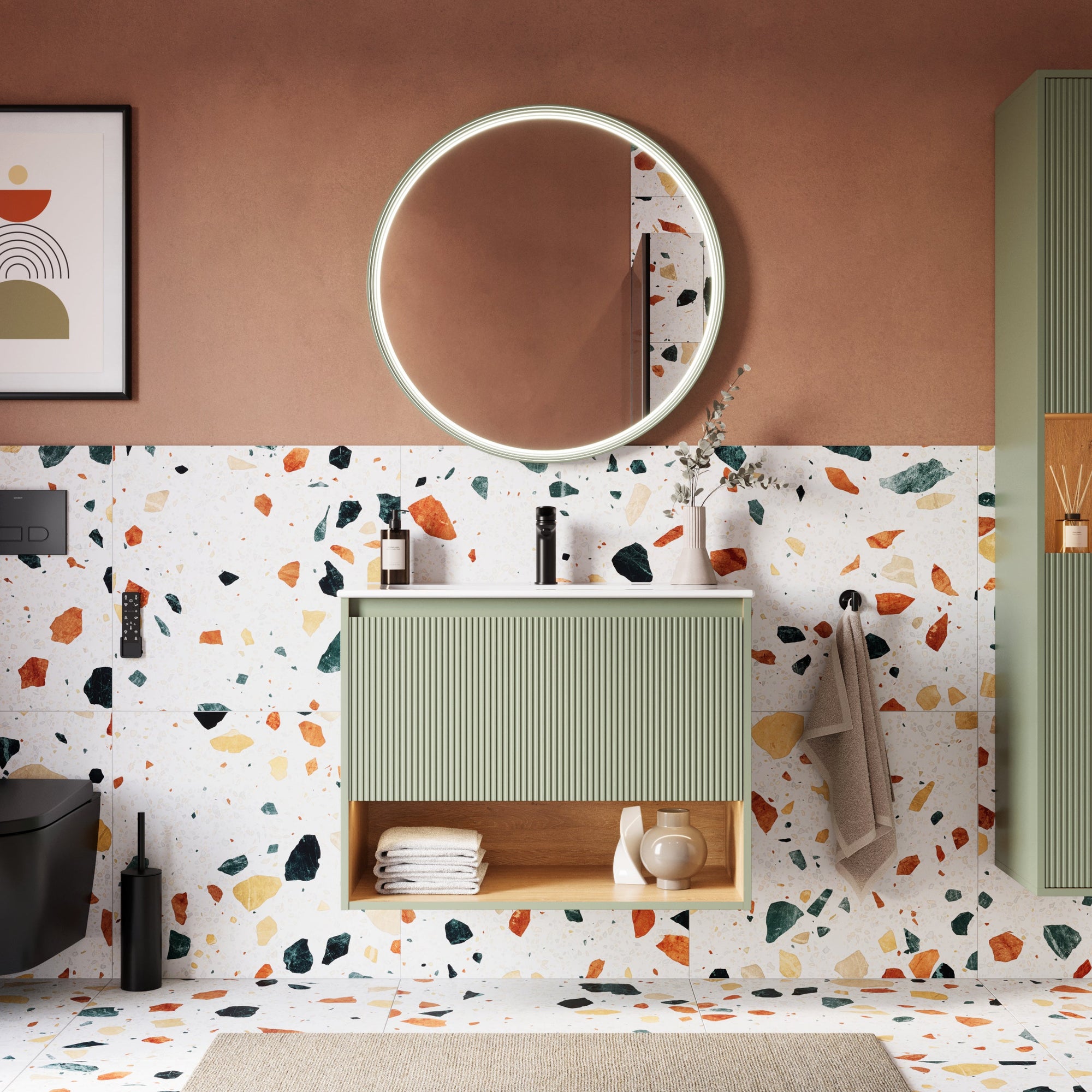 Meuble salle de bain BELDIVO 80 cm