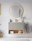 Ensemble meubles salle de bain BELDIVO 80 cm