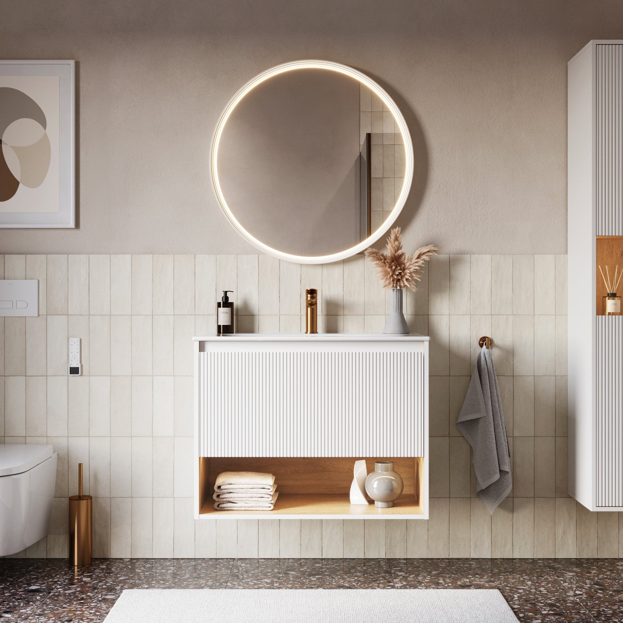 Meuble salle de bain BELDIVO 80 cm