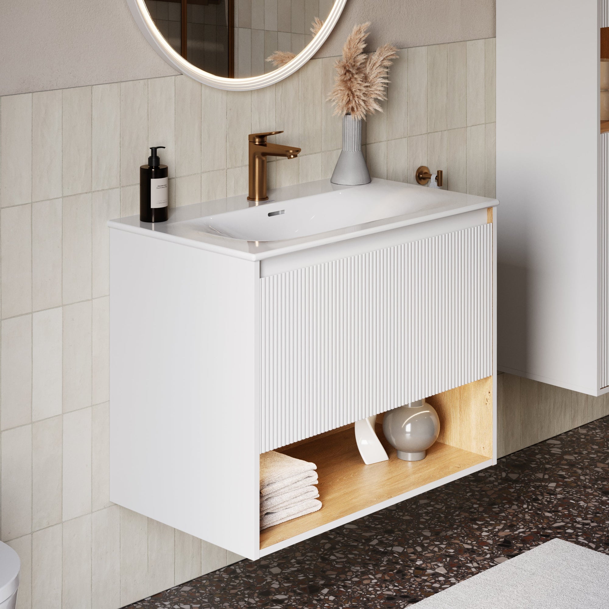 Meuble salle de bain BELDIVO 80 cm