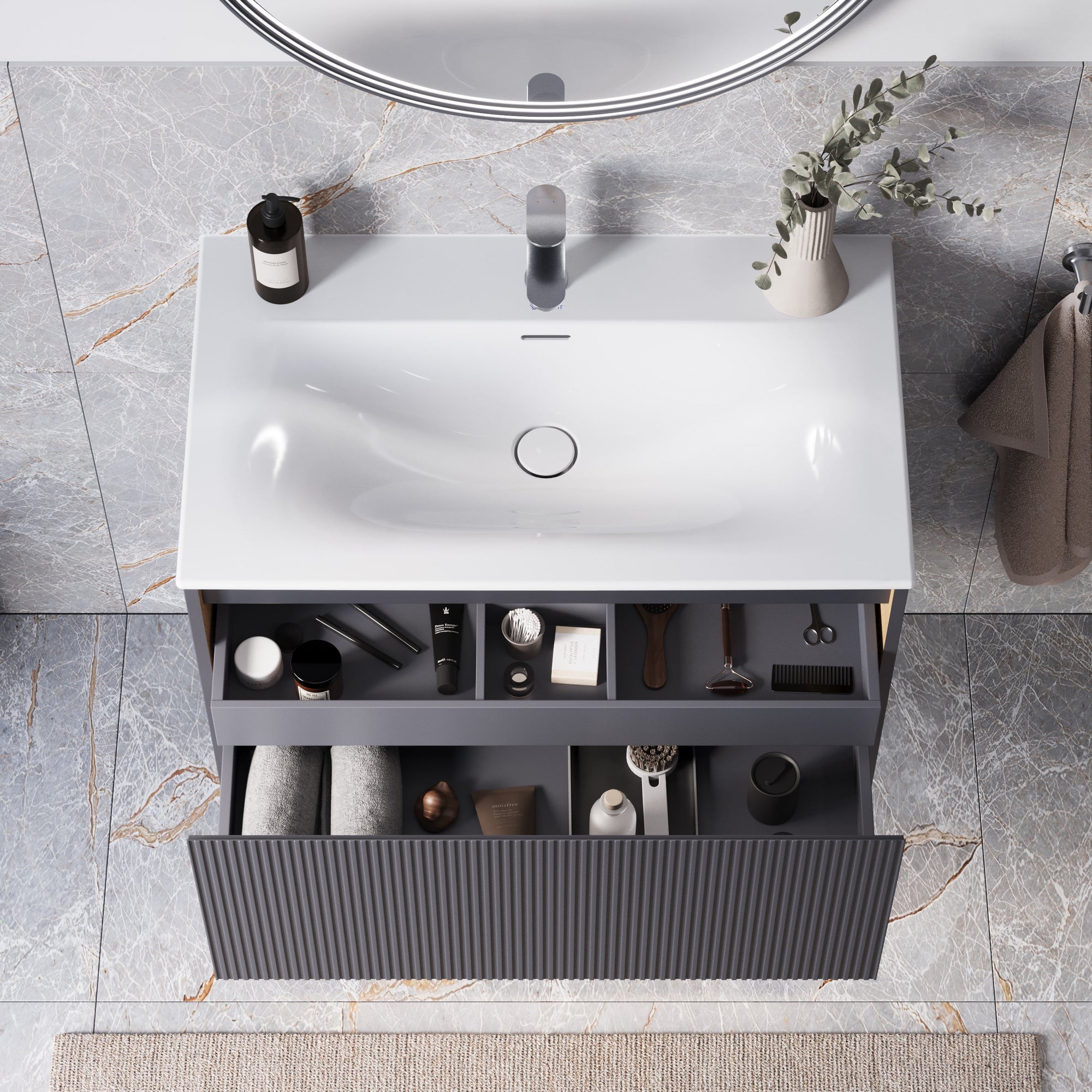 Meuble salle de bain BELDIVO 80 cm