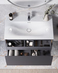 Ensemble meubles salle de bain BELDIVO 80 cm