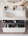 Ensemble meubles salle de bain BELDIVO 80 cm