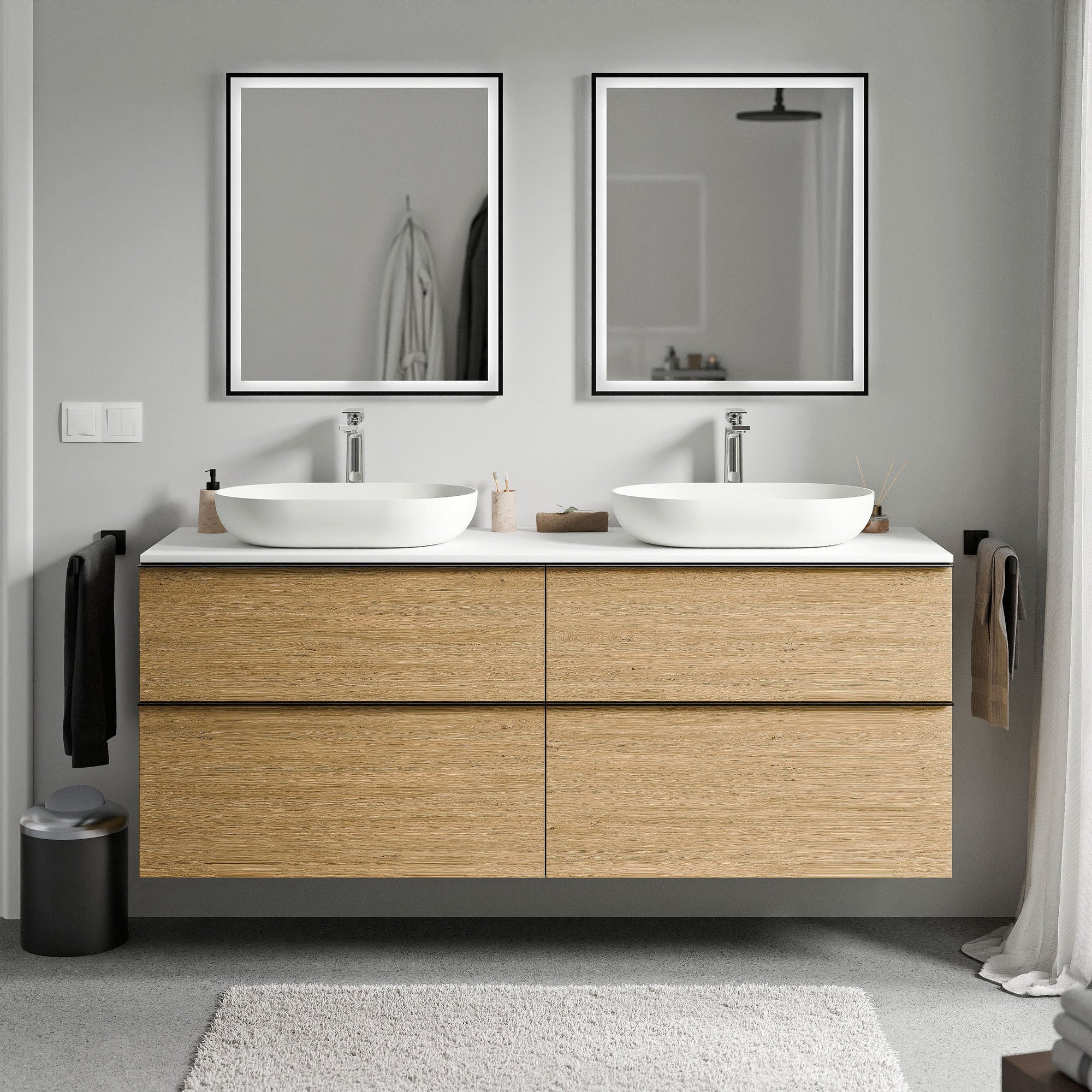 Meuble salle de bains LAVOA 160 cm