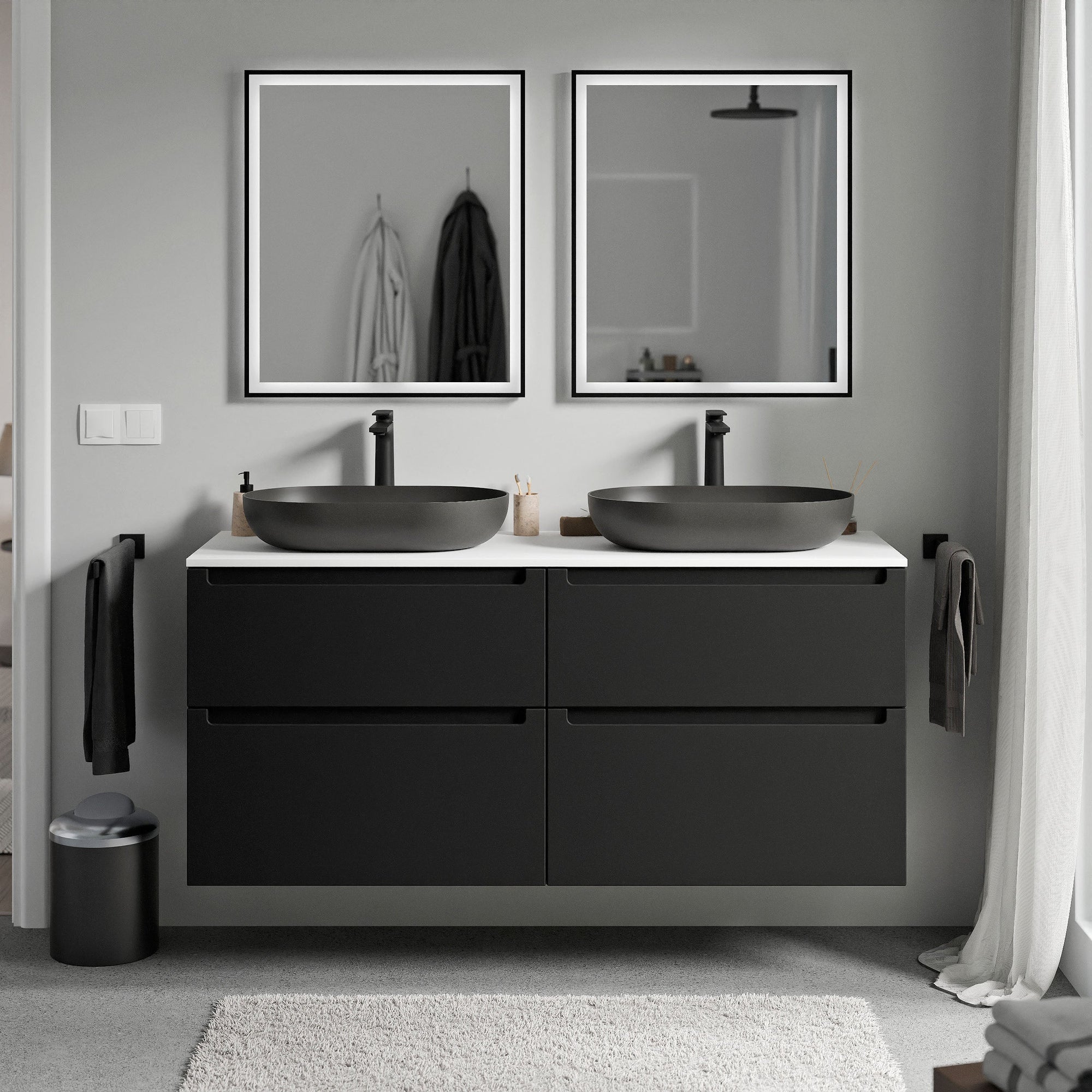 Meuble salle de bain VIREO 120 cm