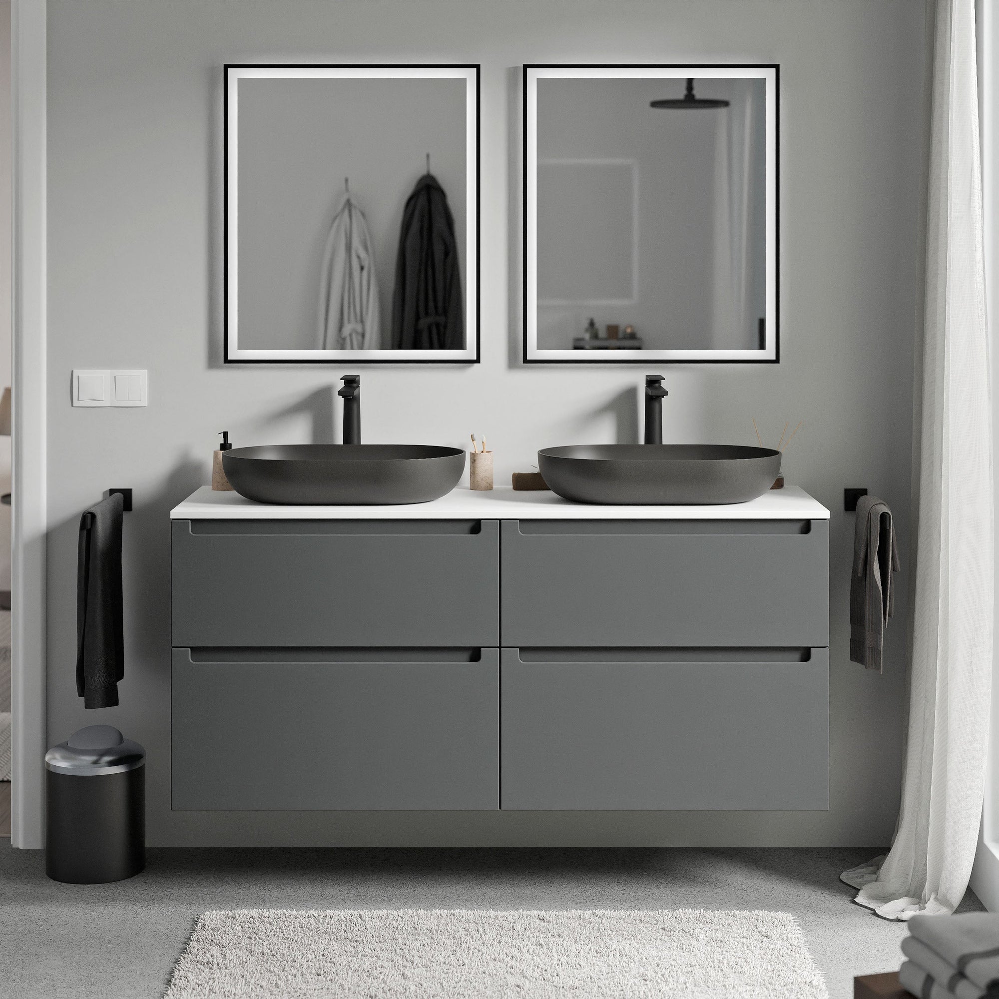 Meuble salle de bain VIREO 120 cm