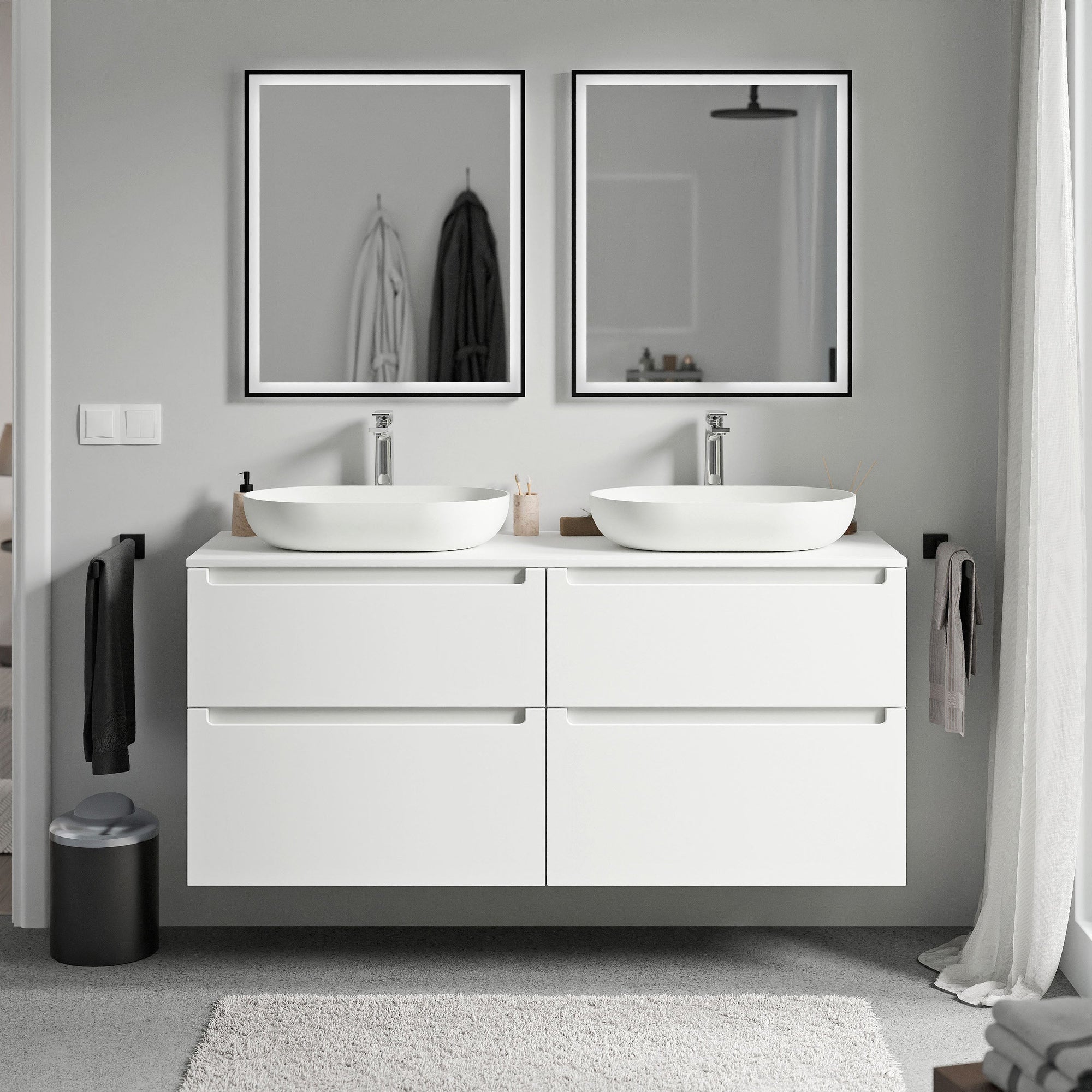 Meuble salle de bain VIREO 120 cm