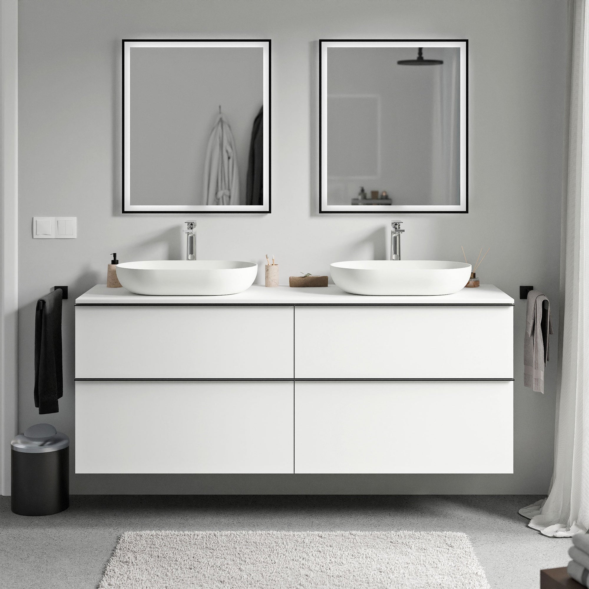 Meuble salle de bains LAVOA 160 cm