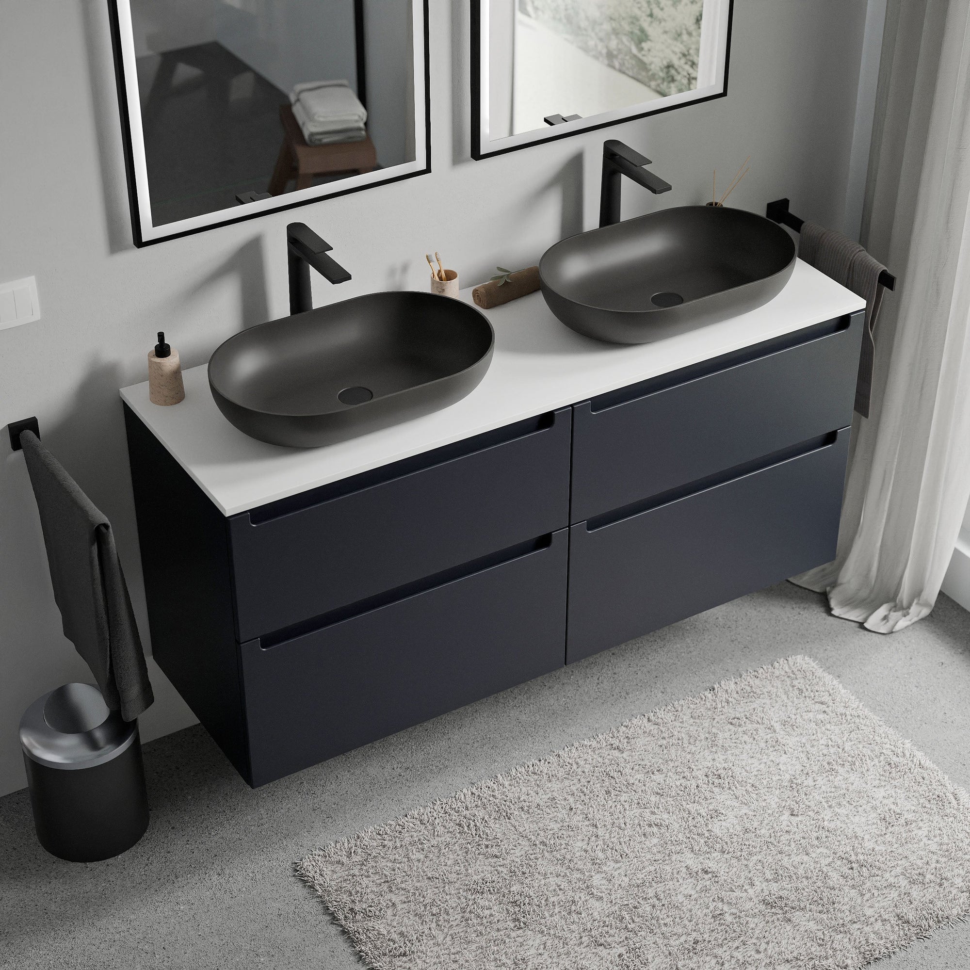 Meuble salle de bain VIREO 120 cm