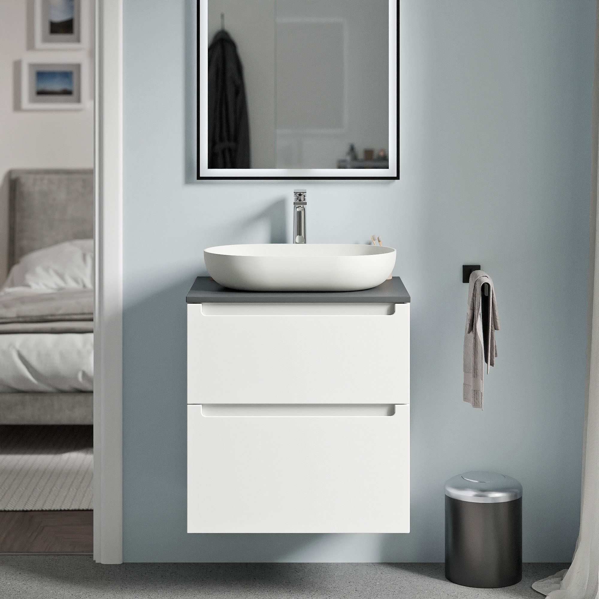 Meuble salle de bain VIREO 60 cm