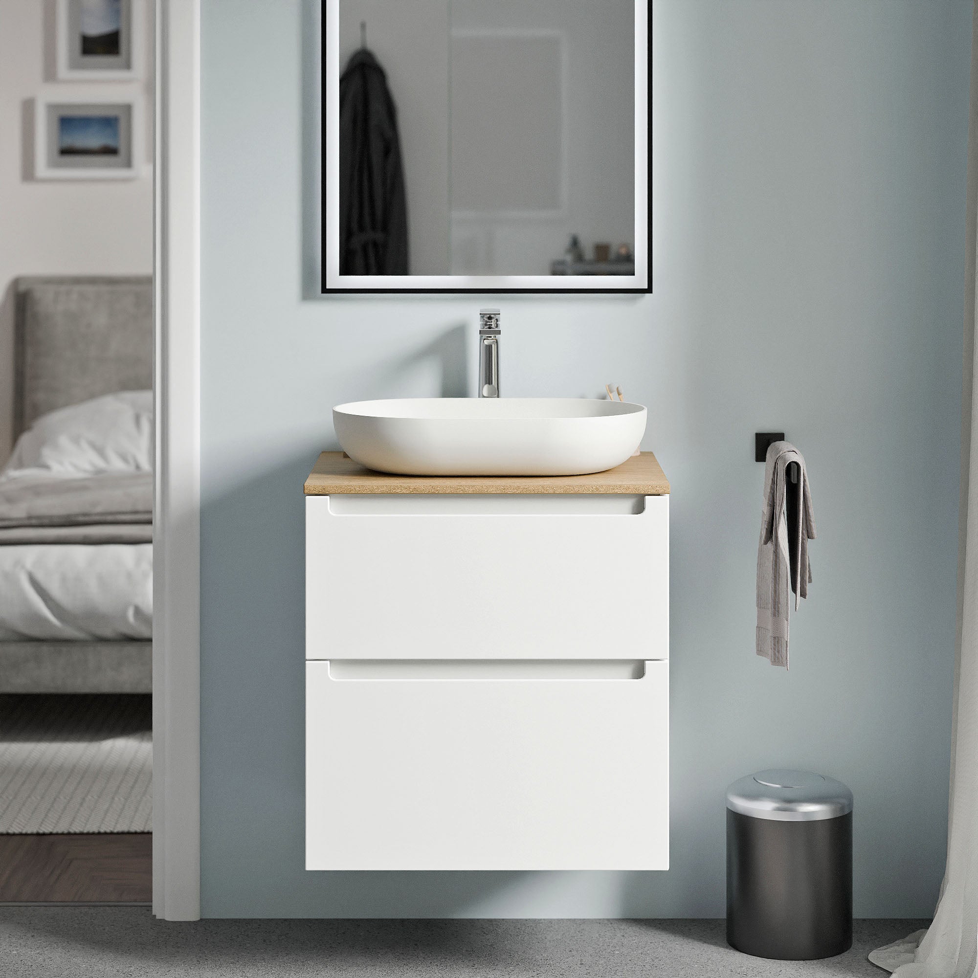 Meuble salle de bain VIREO 60 cm