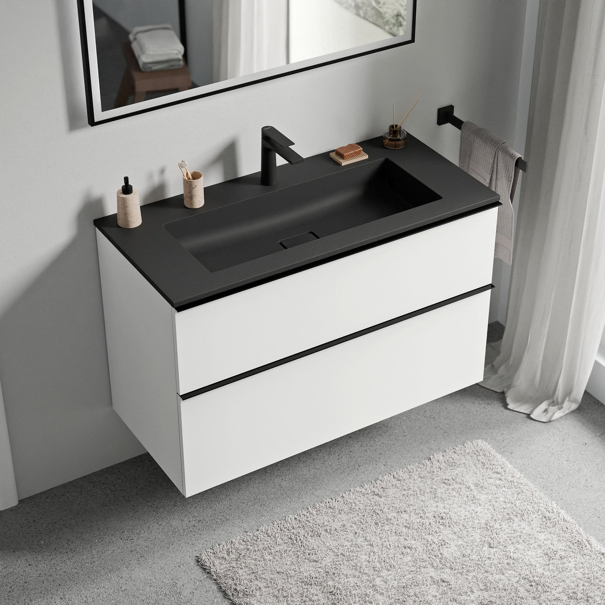 Meuble salle de bain LAVOA 80 cm