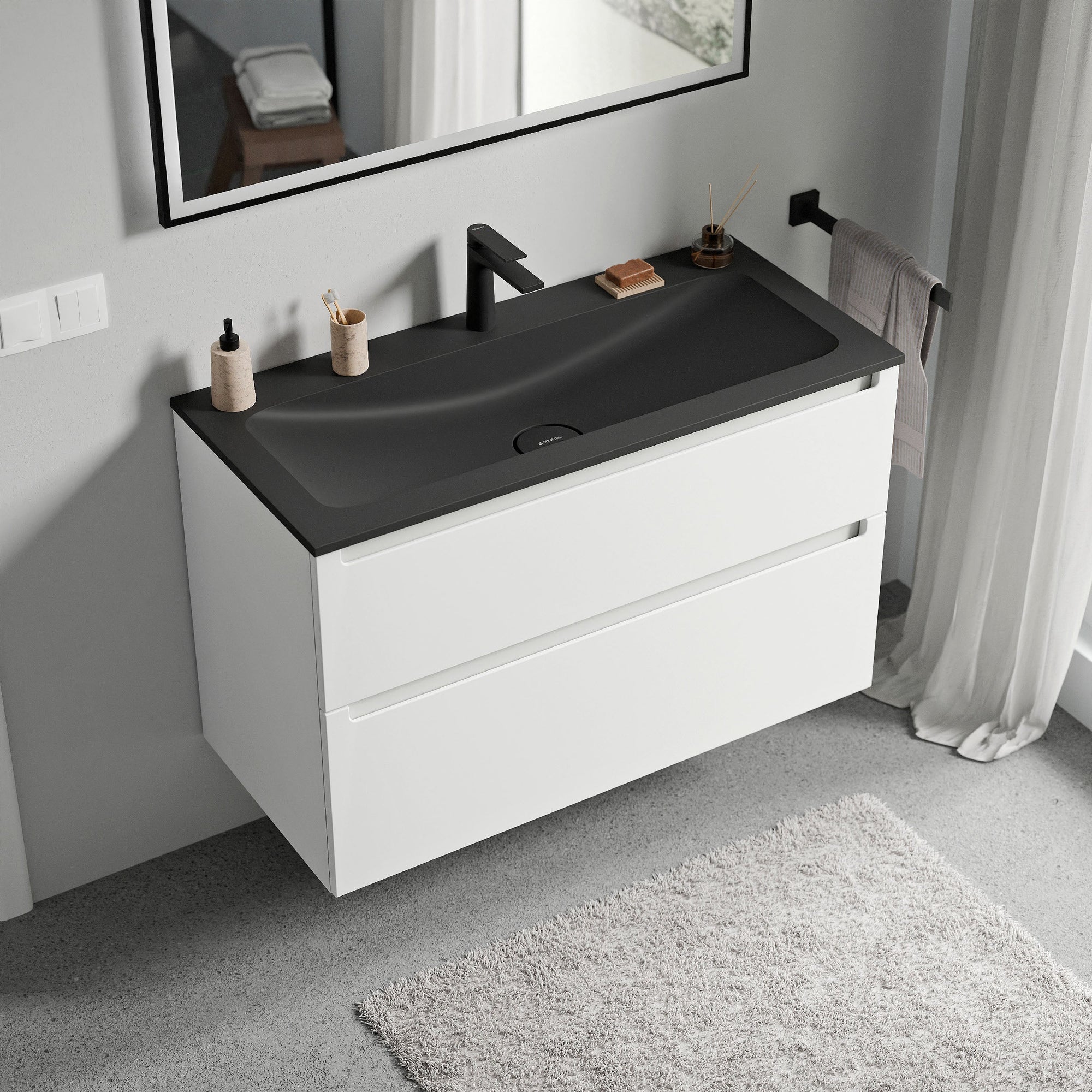 Meuble salle de bain VIREO 80 cm