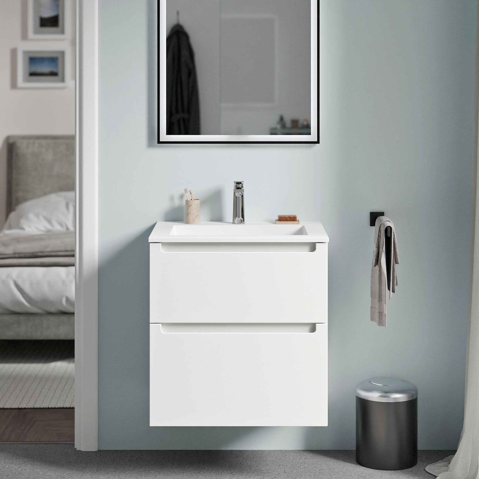 Meuble salle de bain VIREO 60 cm