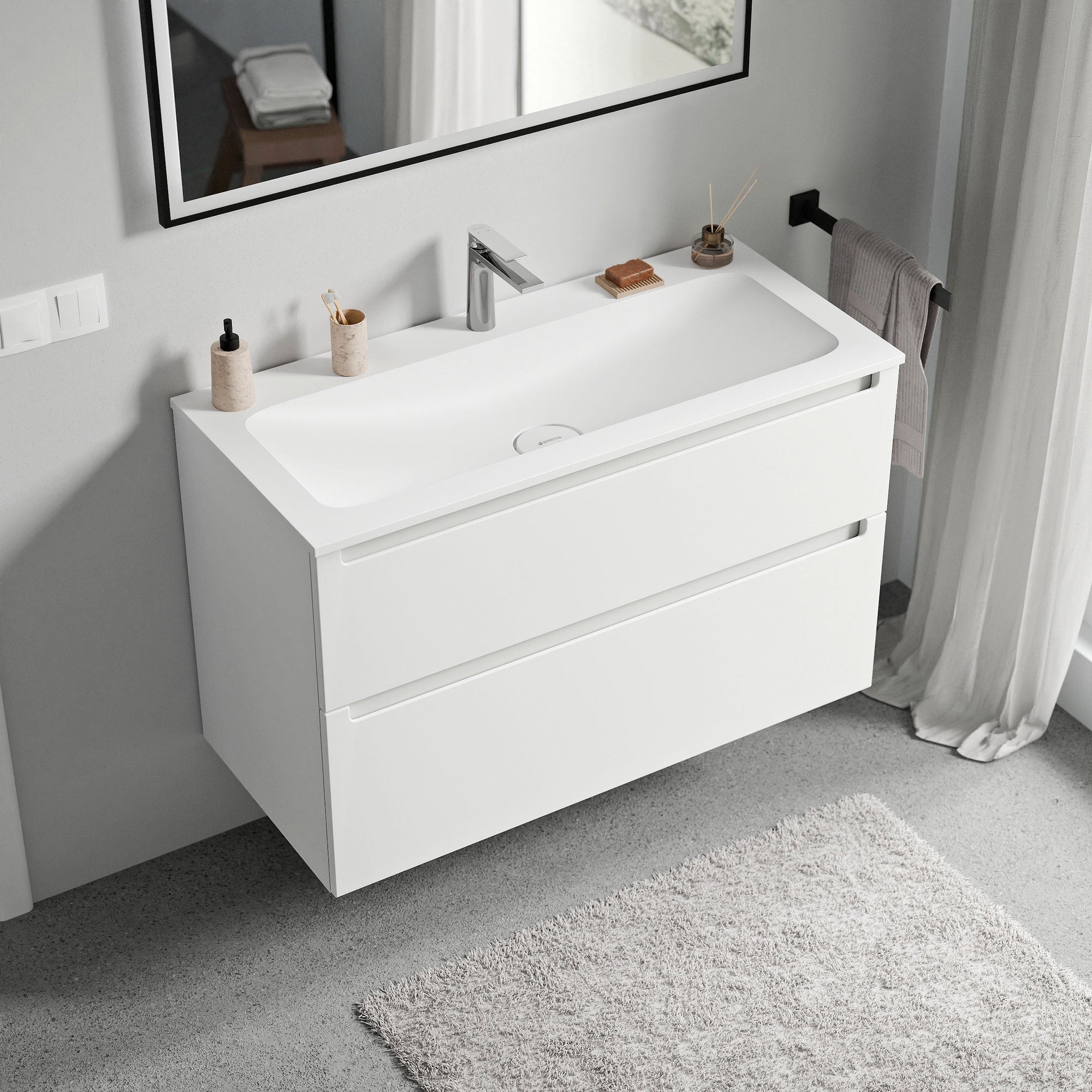 Meuble salle de bain VIREO 80 cm