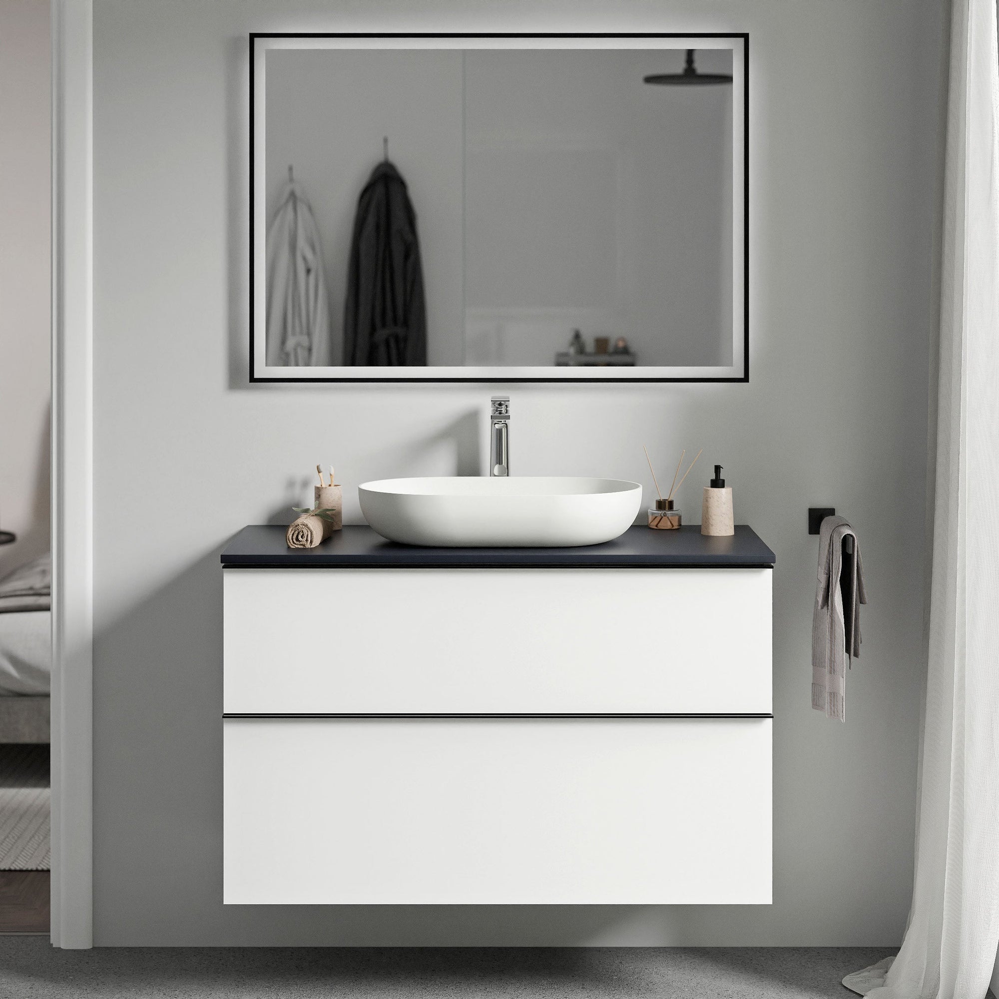 Meuble salle de bain LAVOA 100 cm
