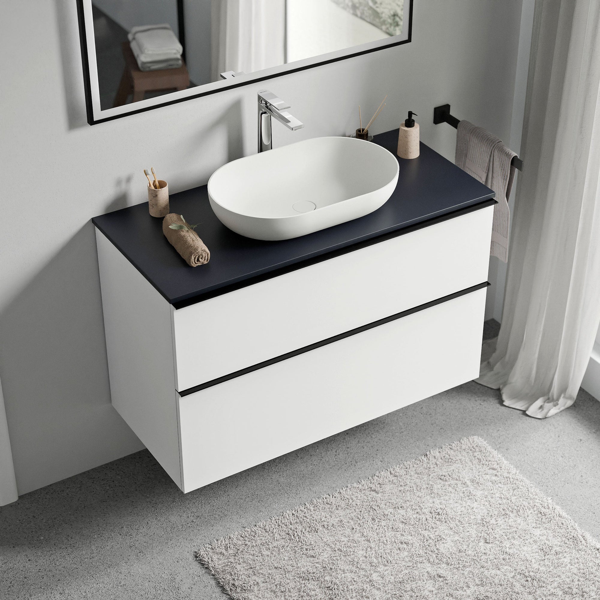 Meuble salle de bain LAVOA 80 cm