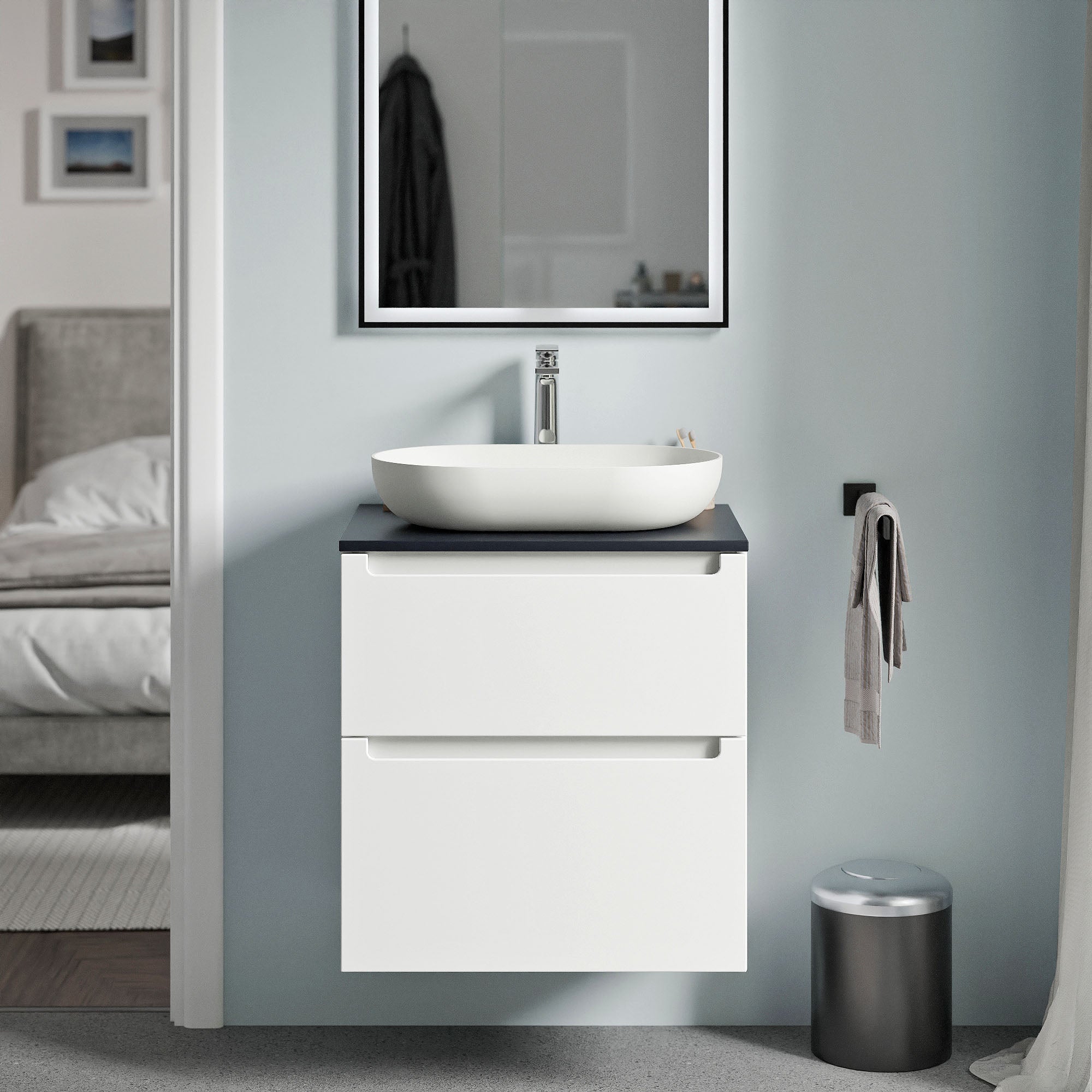 Meuble salle de bain VIREO 60 cm