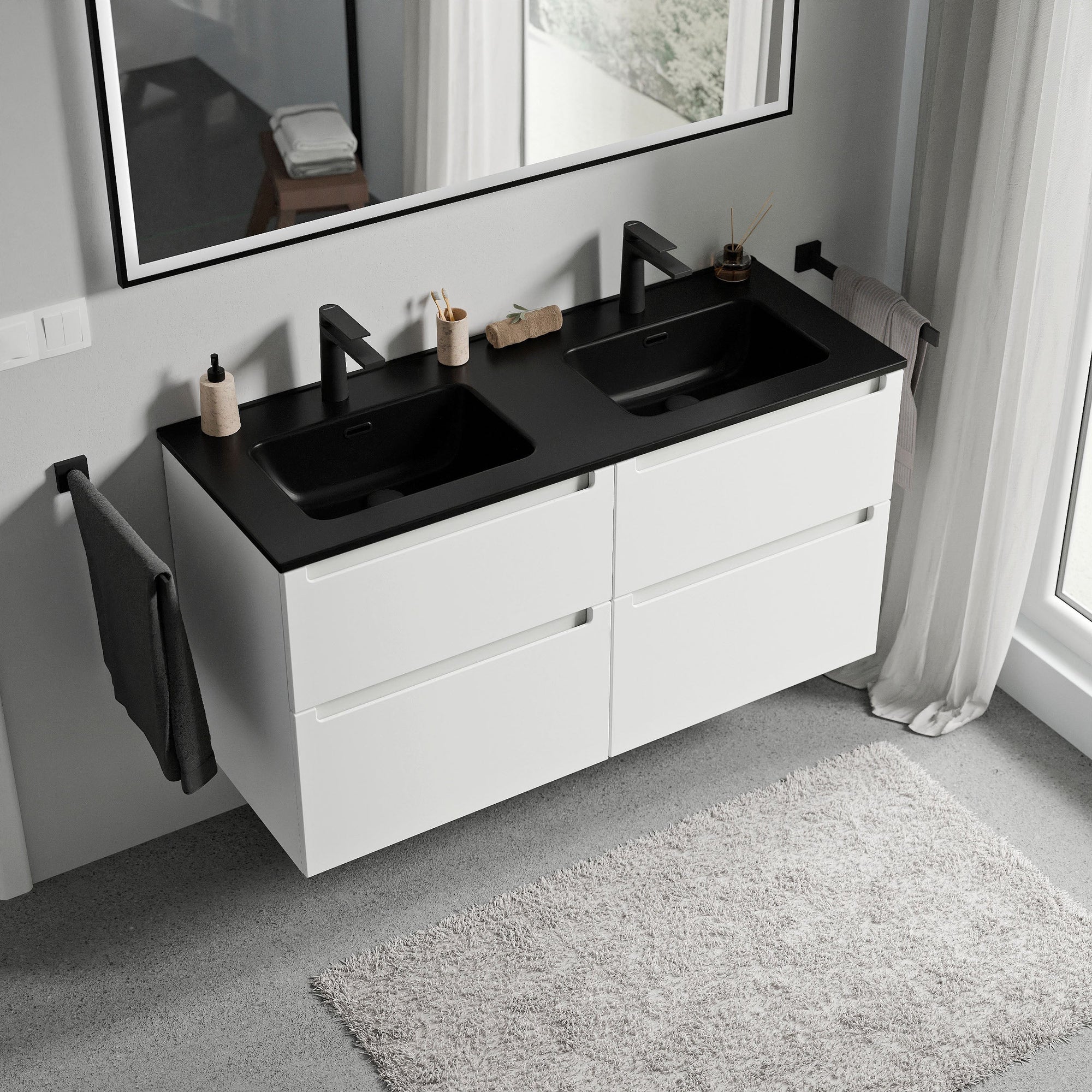 Meuble salle de bain VIREO 120 cm