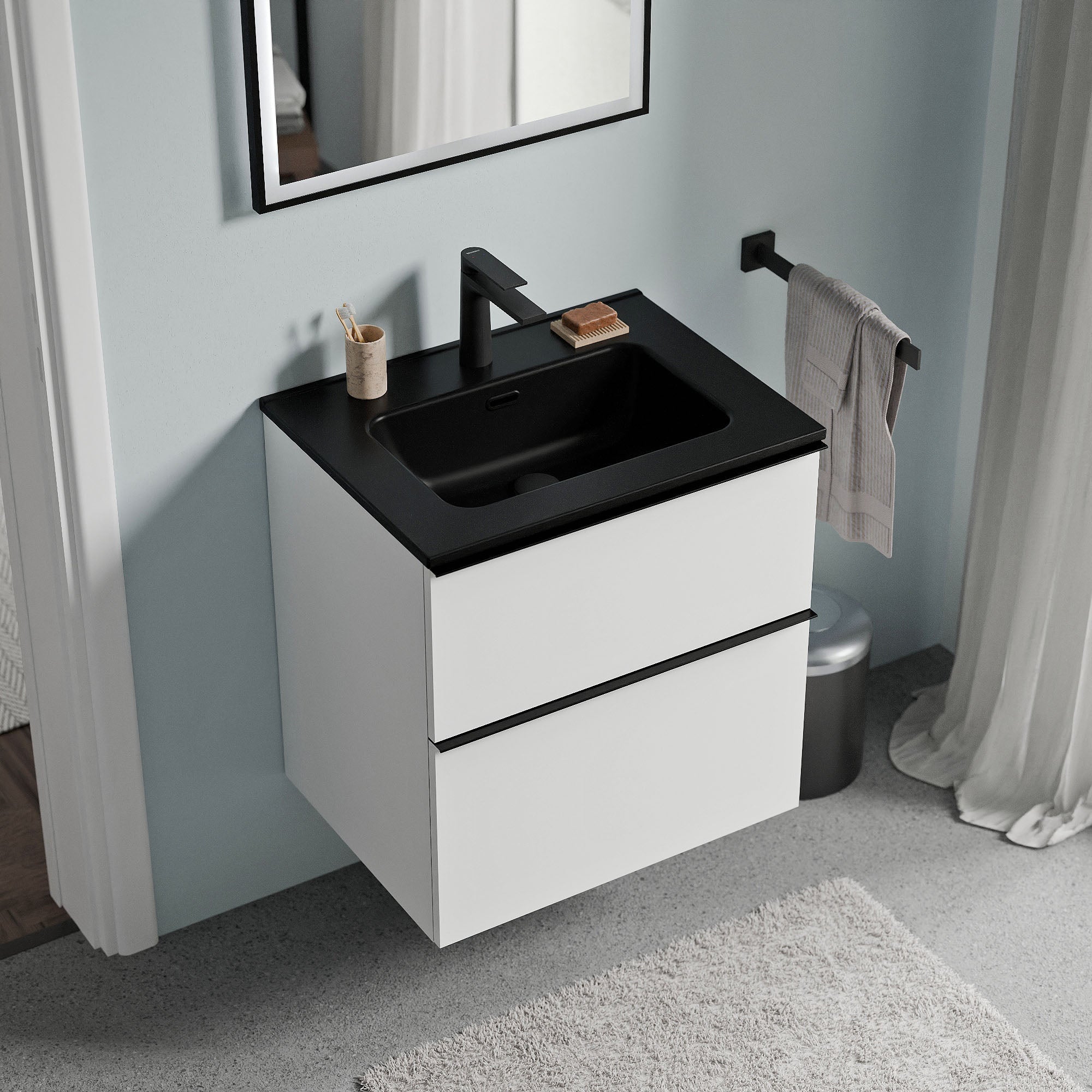 Meuble salle de bain LAVOA 60 cm