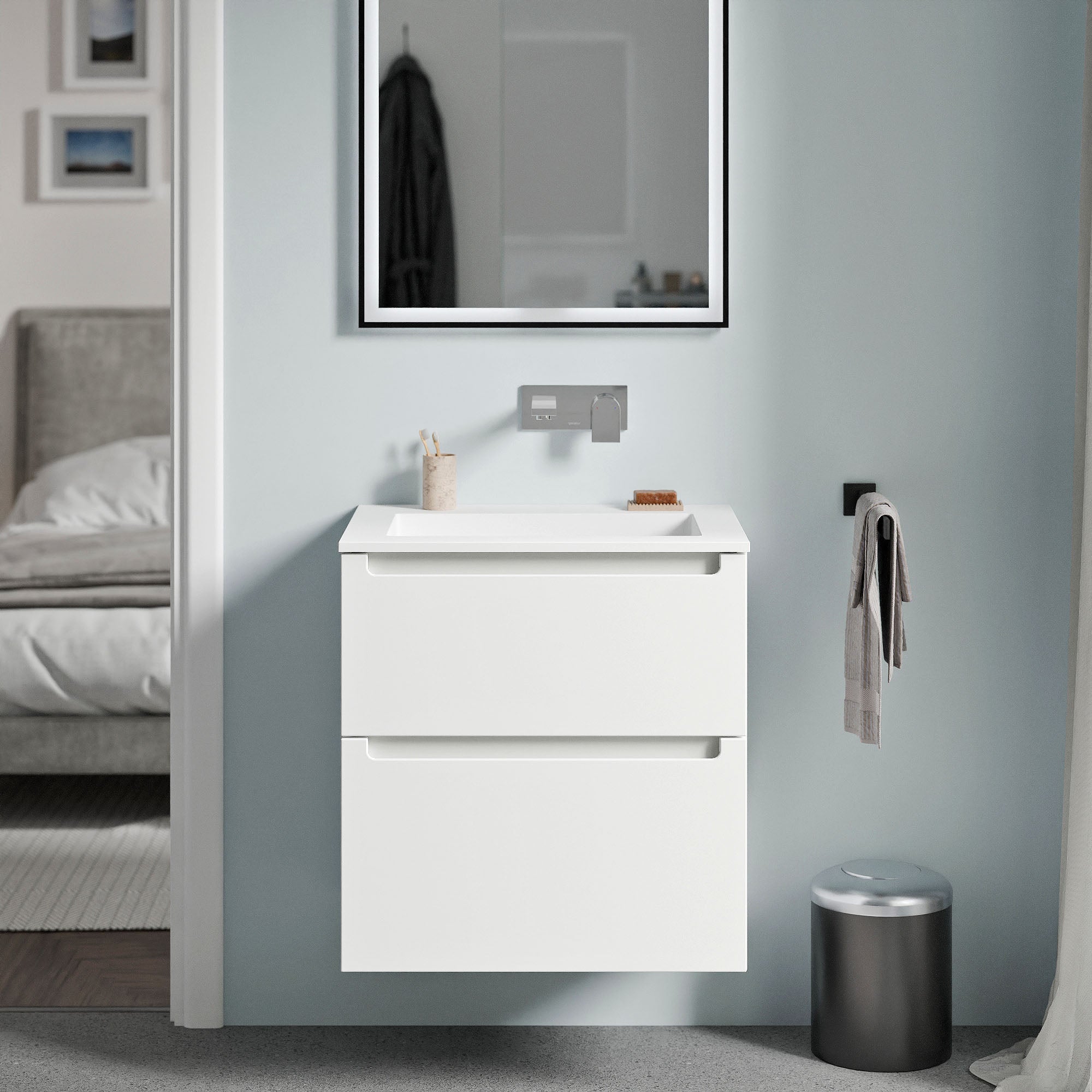 Meuble salle de bain VIREO 60 cm