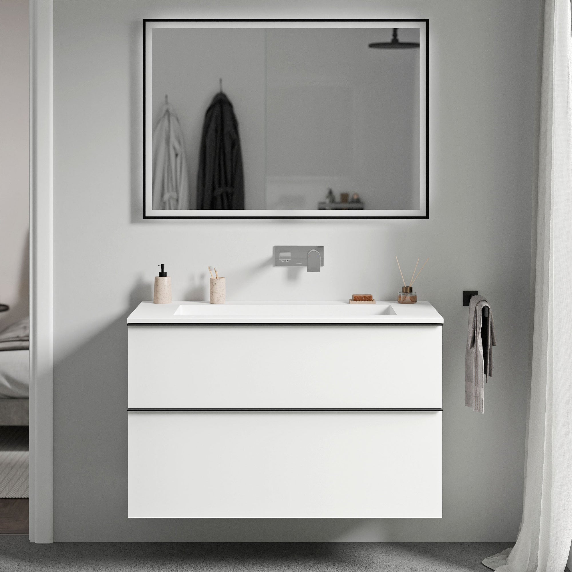 Meuble salle de bain LAVOA 80 cm