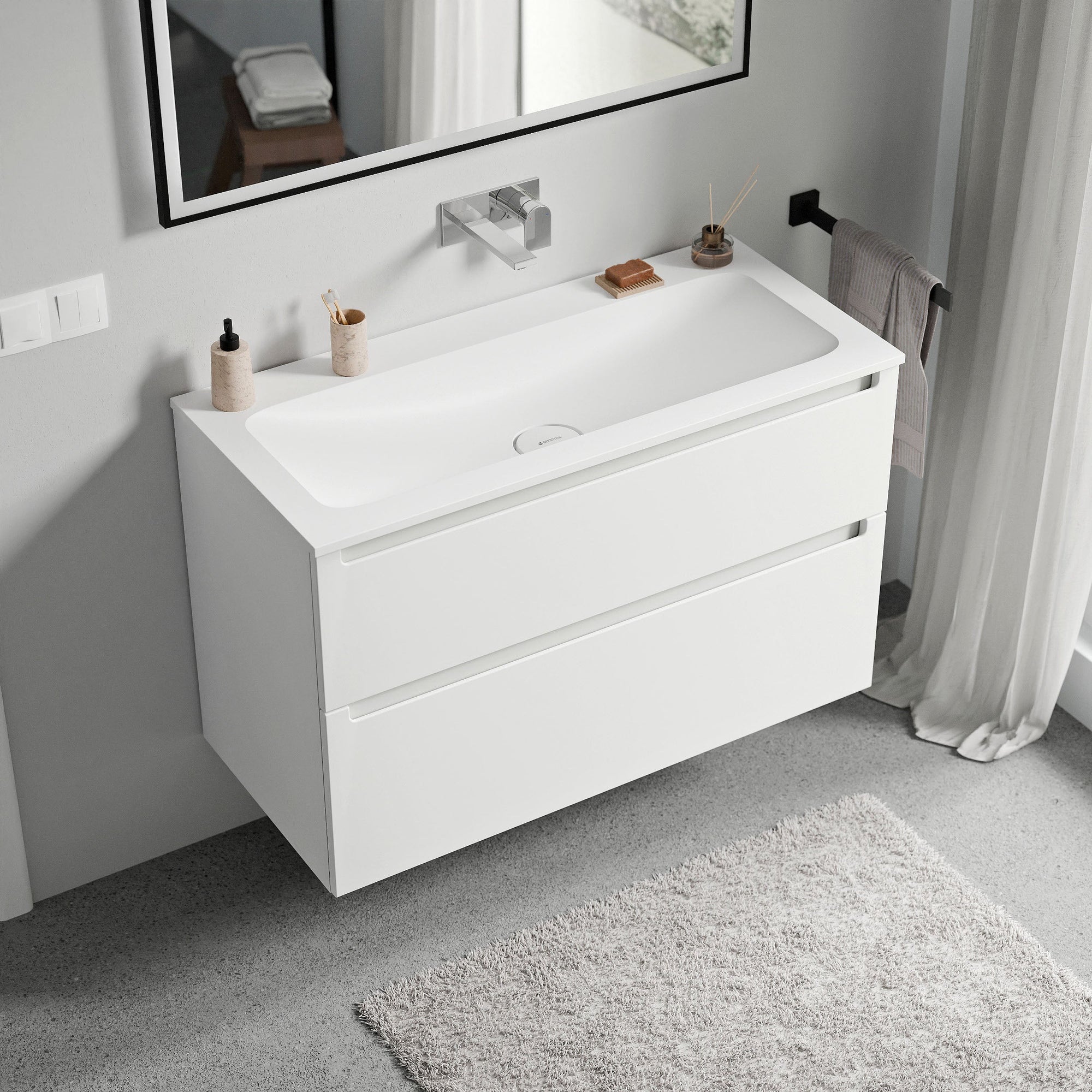 Meuble salle de bain VIREO 80 cm