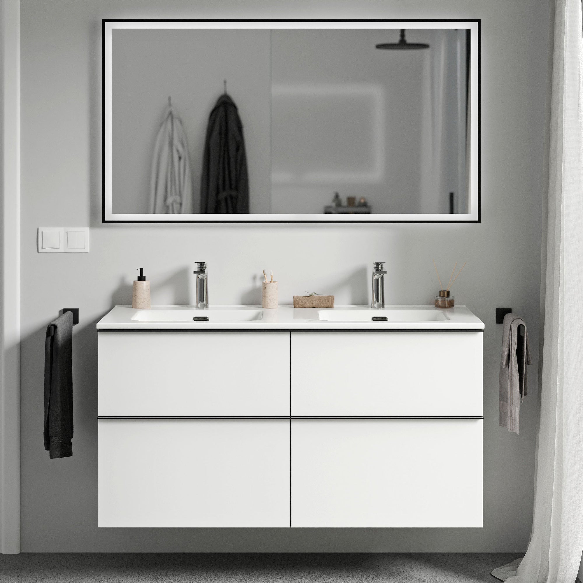 Meuble salle de bain LAVOA 120 cm