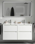 Ensemble de meubles de salle de bain VIREO 120 cm avec double vasque