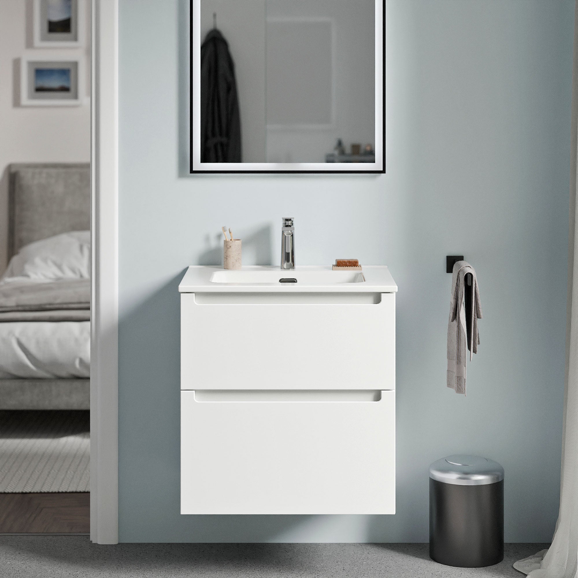 Meuble salle de bain VIREO 60 cm