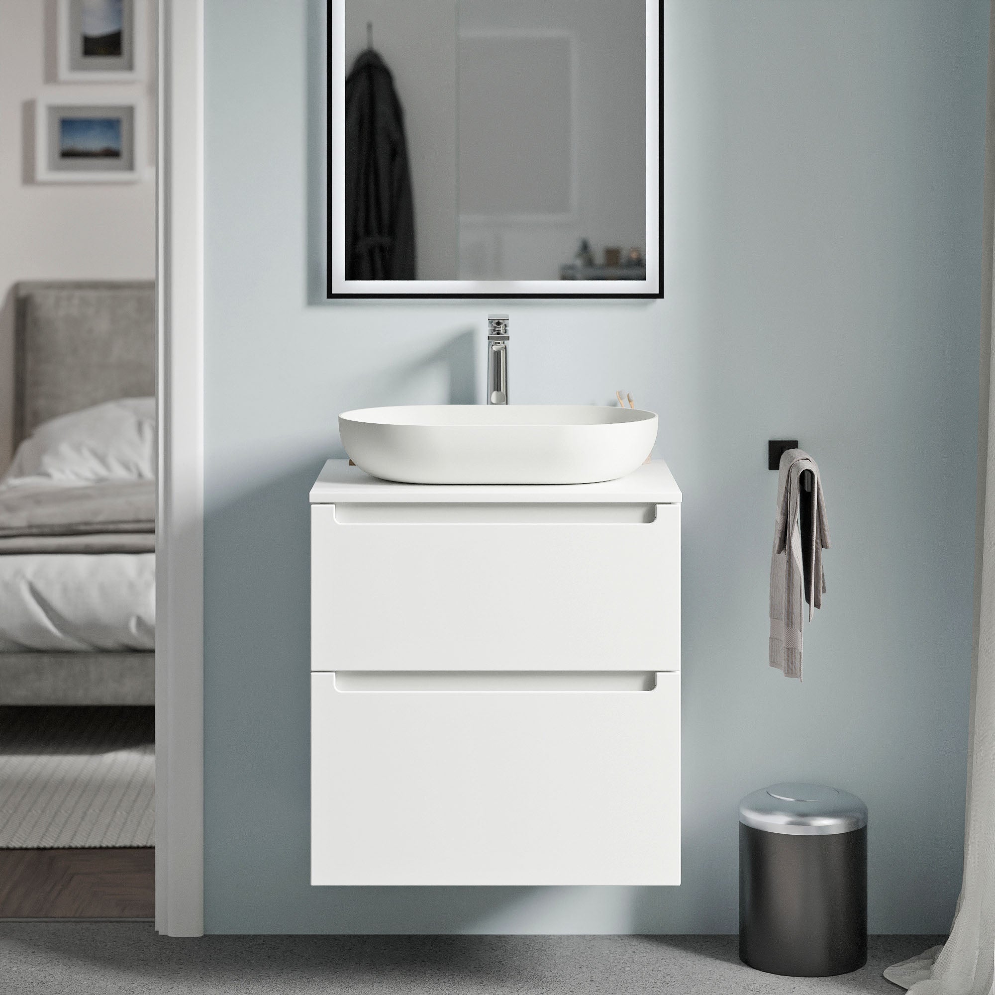 Meuble salle de bain VIREO 60 cm