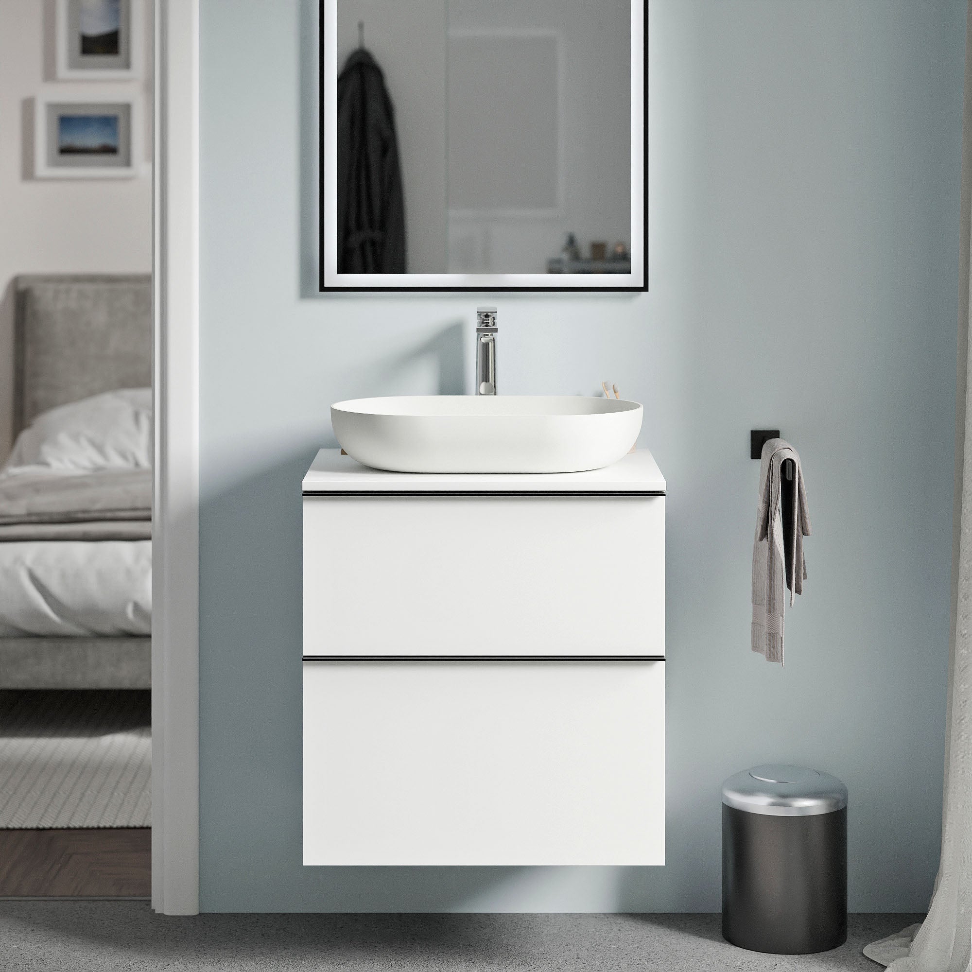 Meuble salle de bain LAVOA 60 cm
