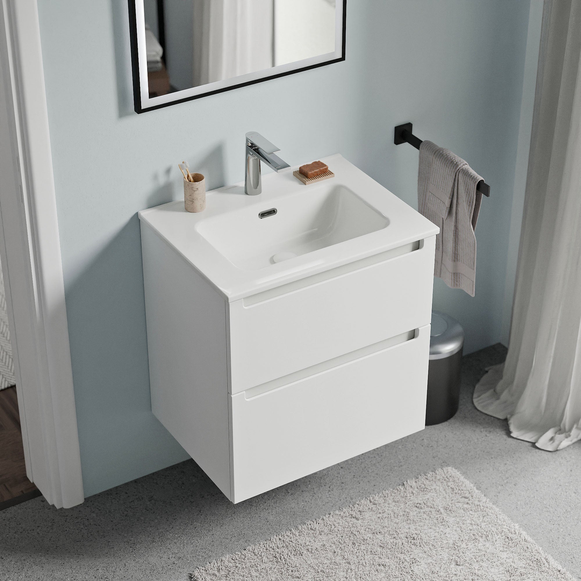 Meuble salle de bain VIREO 60 cm