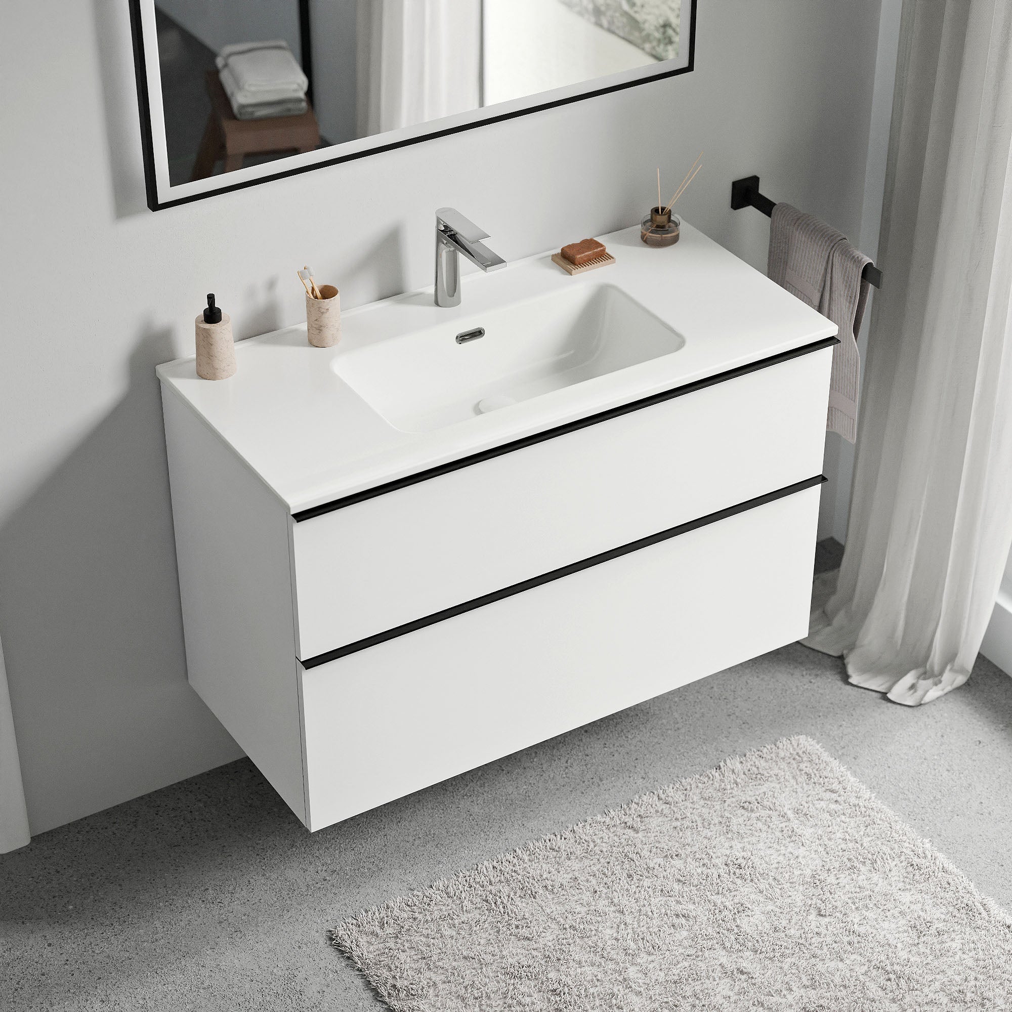 Meuble salle de bain LAVOA 80 cm