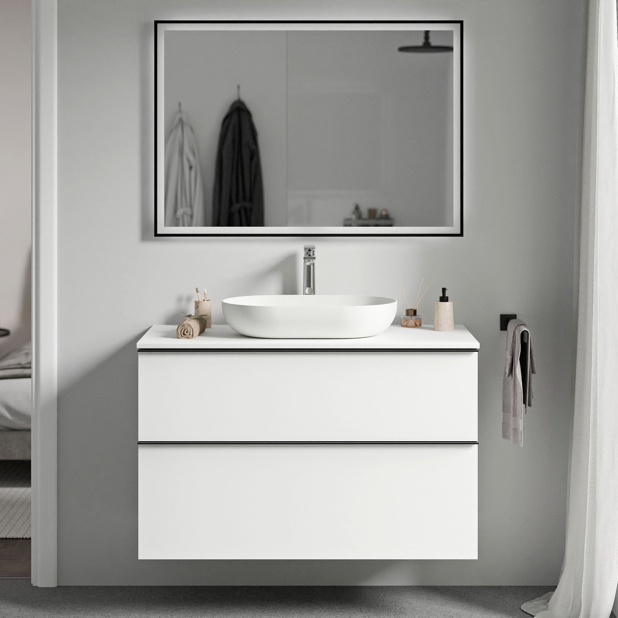 Meuble salle de bain LAVOA 80 cm