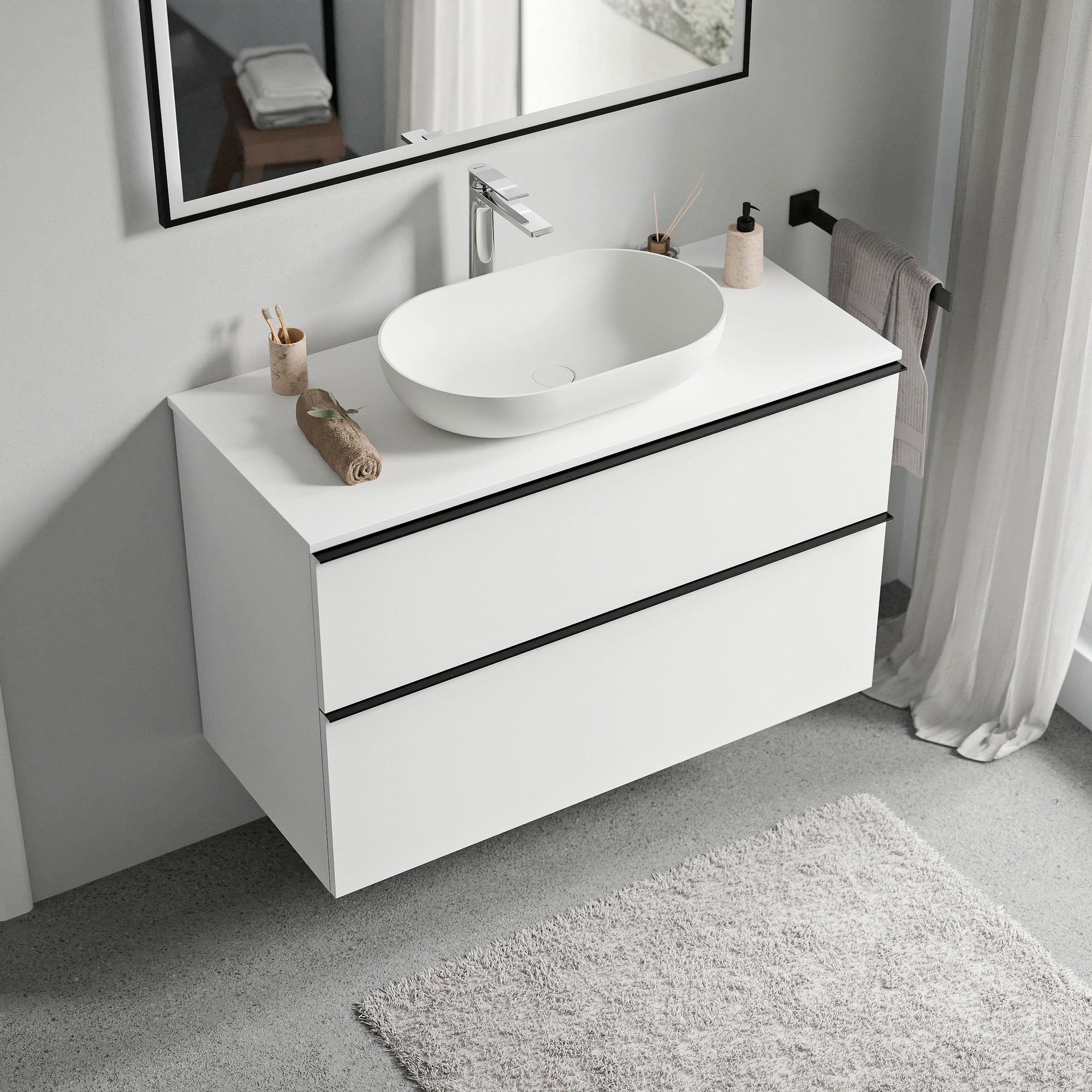 Meuble salle de bain LAVOA 80 cm