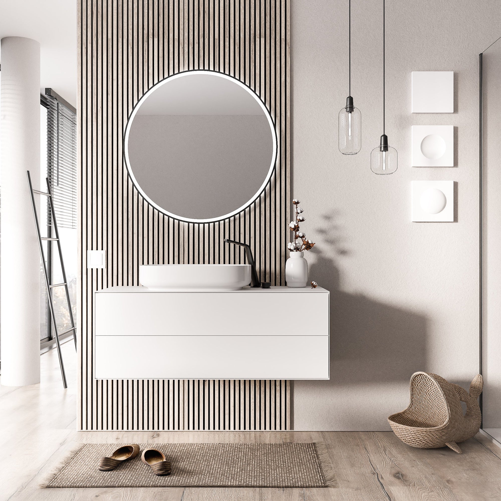 Meuble salle de bain MILOU 100 cm