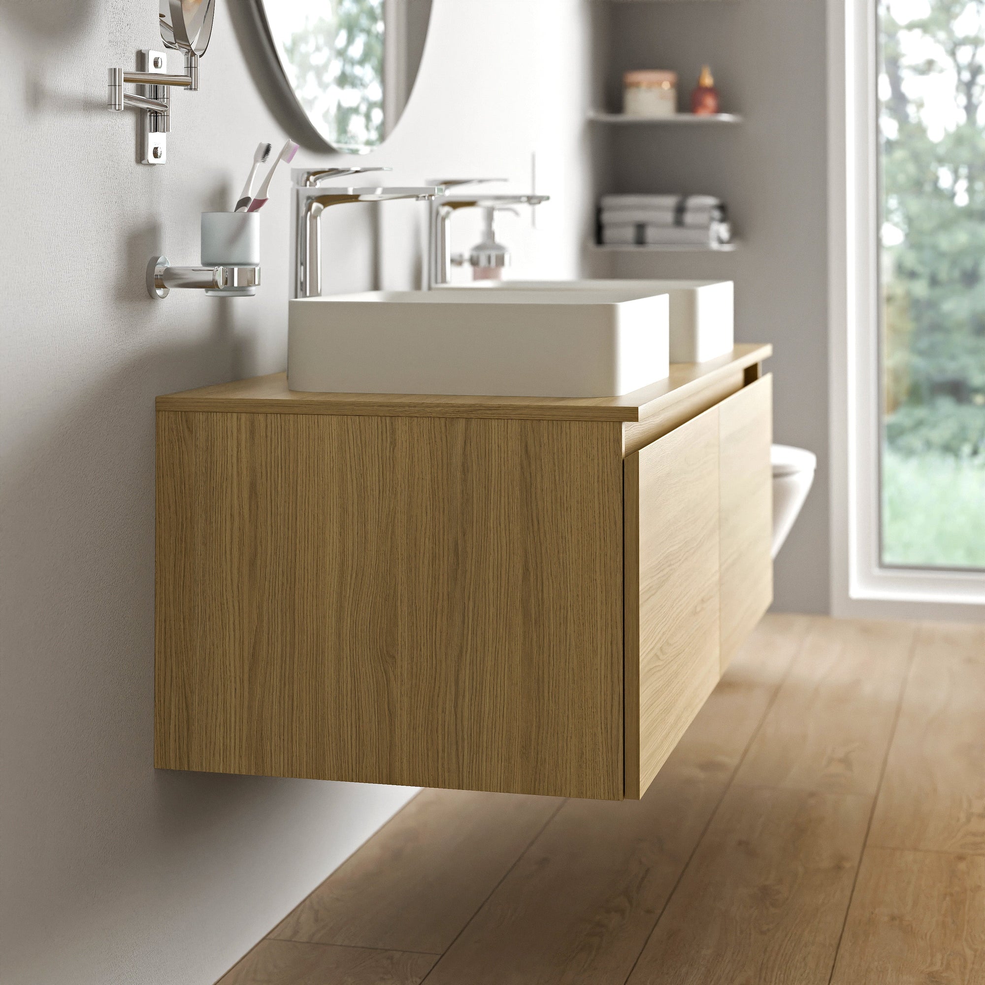 Duravit Vellora Meuble sous-vasque sur console 120 cm