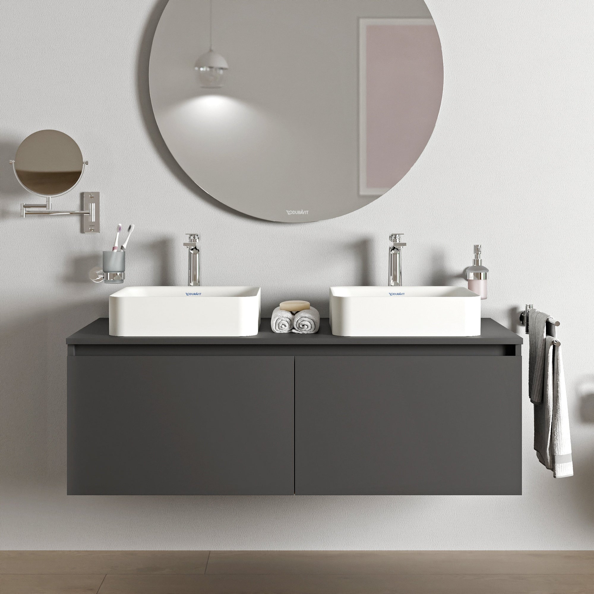 Duravit Vellora Meuble sous-vasque sur console 120 cm