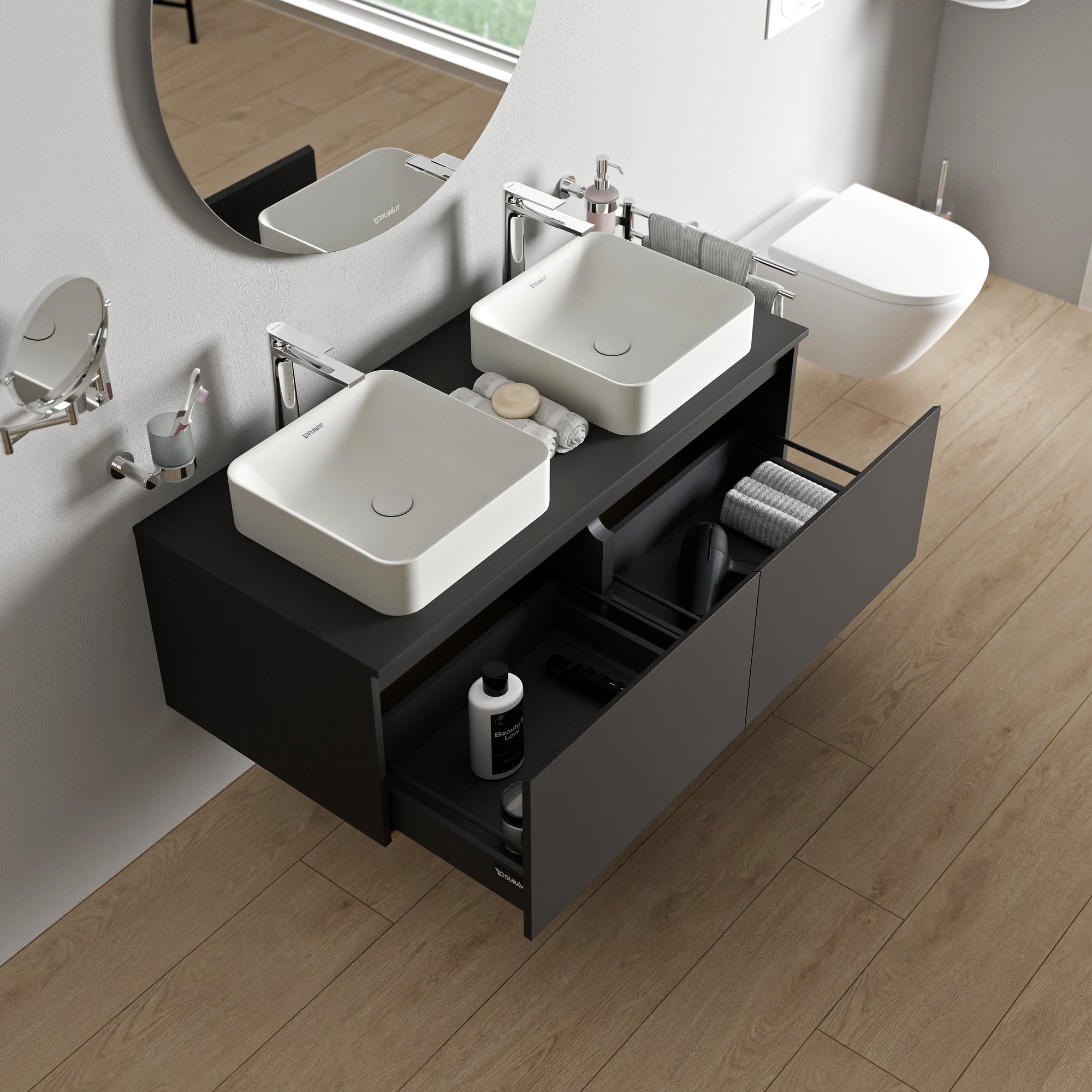 Duravit Vellora Meuble sous-vasque sur console 120 cm