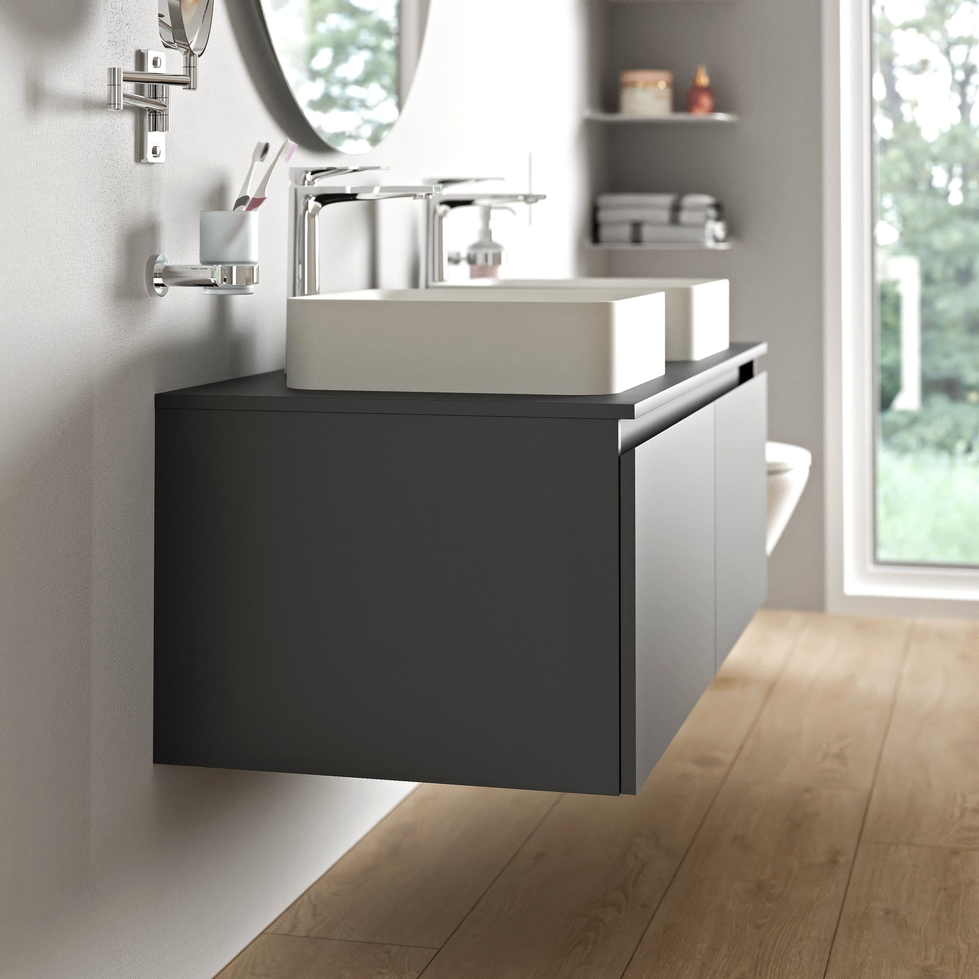 Duravit Vellora Meuble sous-vasque sur console 120 cm
