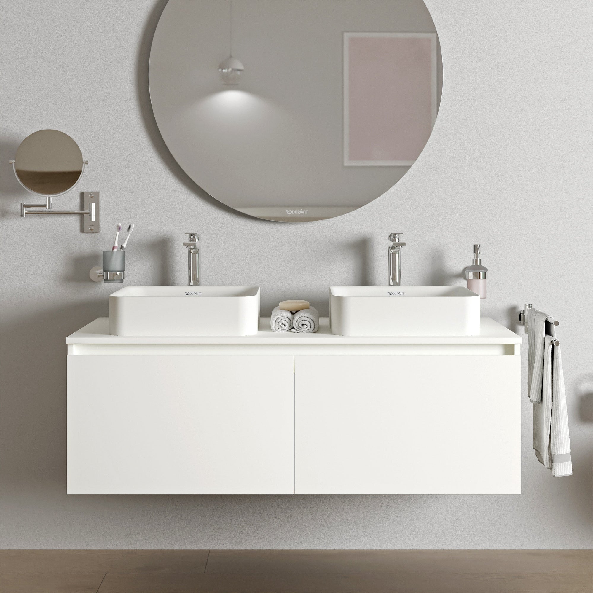 Duravit Vellora Meuble sous-vasque sur console 120 cm