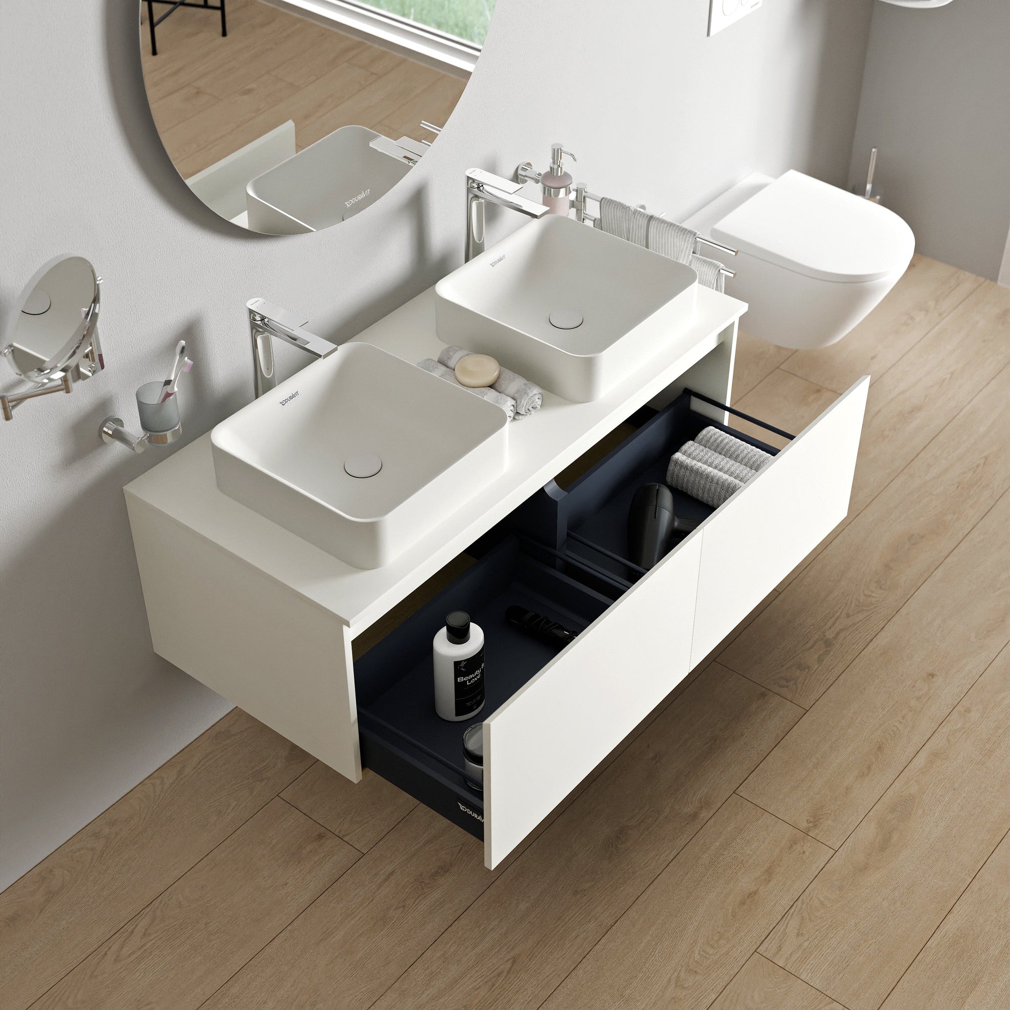 Duravit Vellora Meuble sous-vasque sur console 120 cm