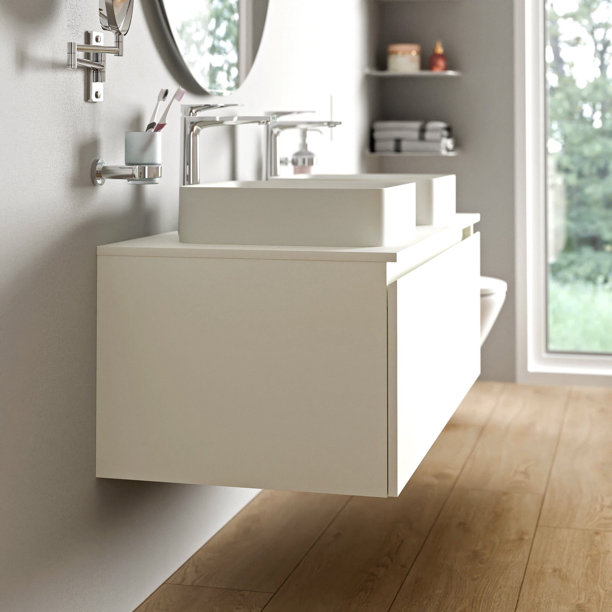 Duravit Vellora Meuble sous-vasque sur console 120 cm