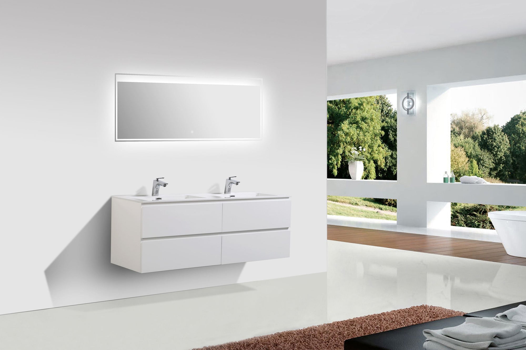 Meuble sous-lavabo Alice 1380