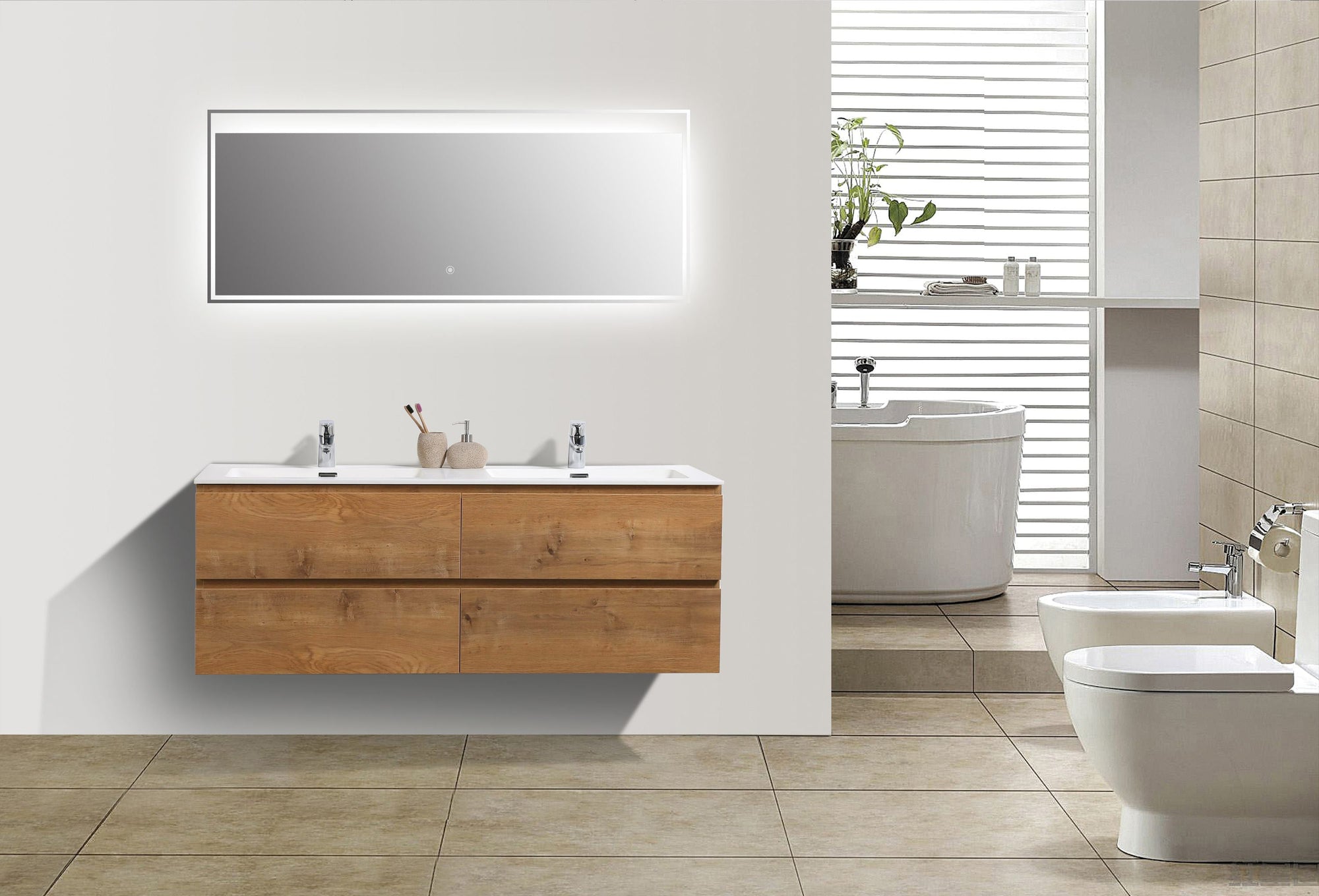 Meuble sous-lavabo Alice 1380