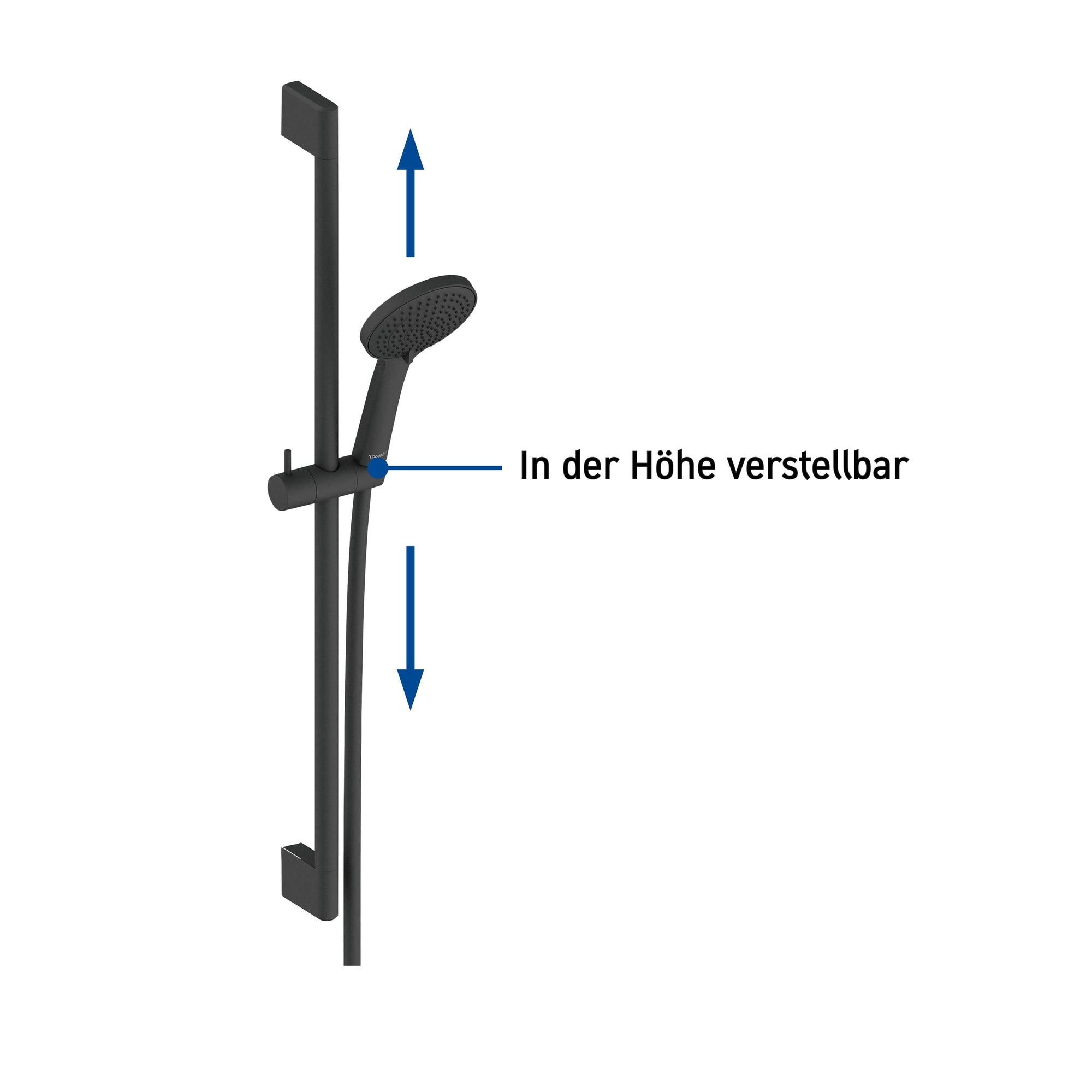 Robinetterie de douche encastrée Duravit Tulum avec douchette