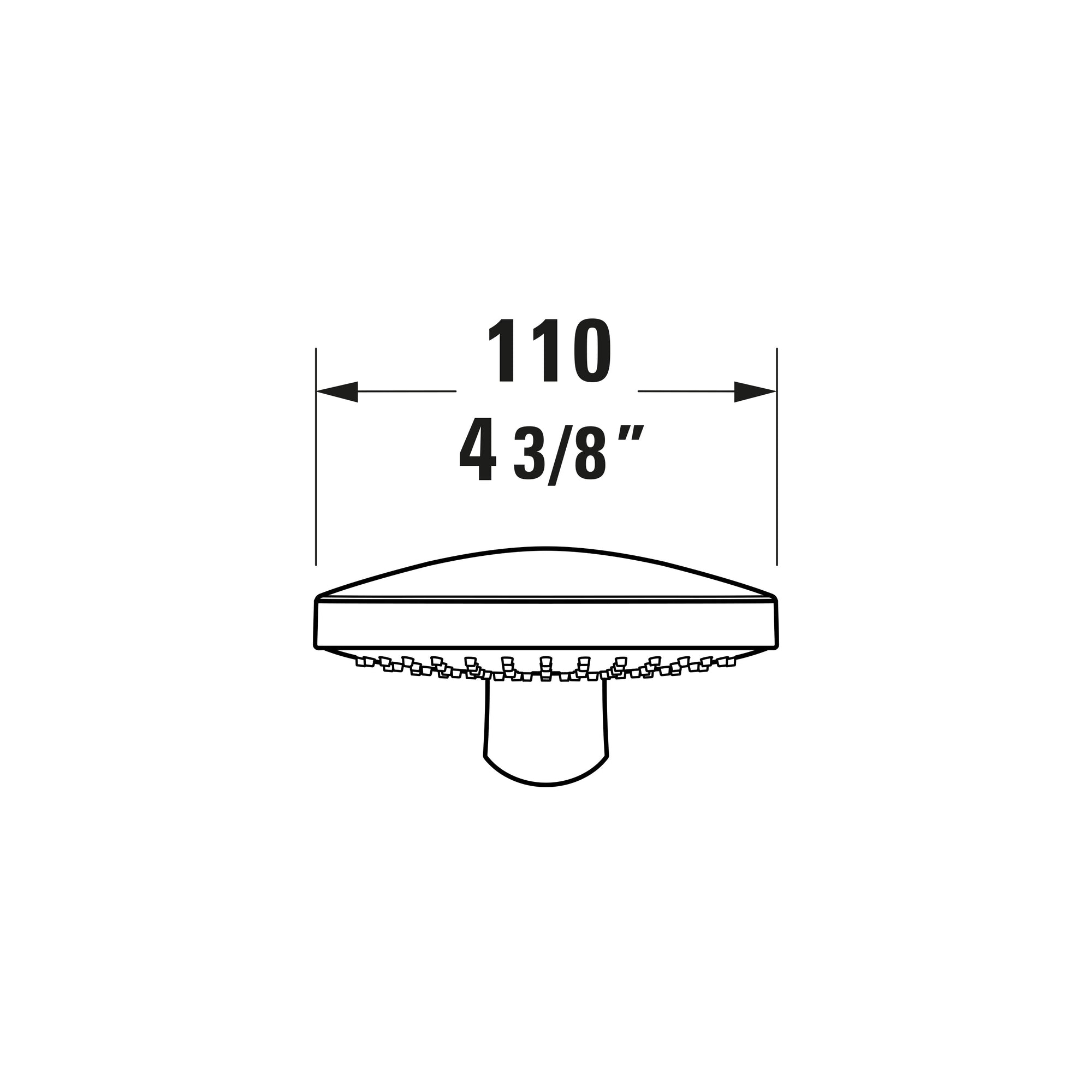 Duravit Tulum mitigeur encastré pour douche avec douche de pluie