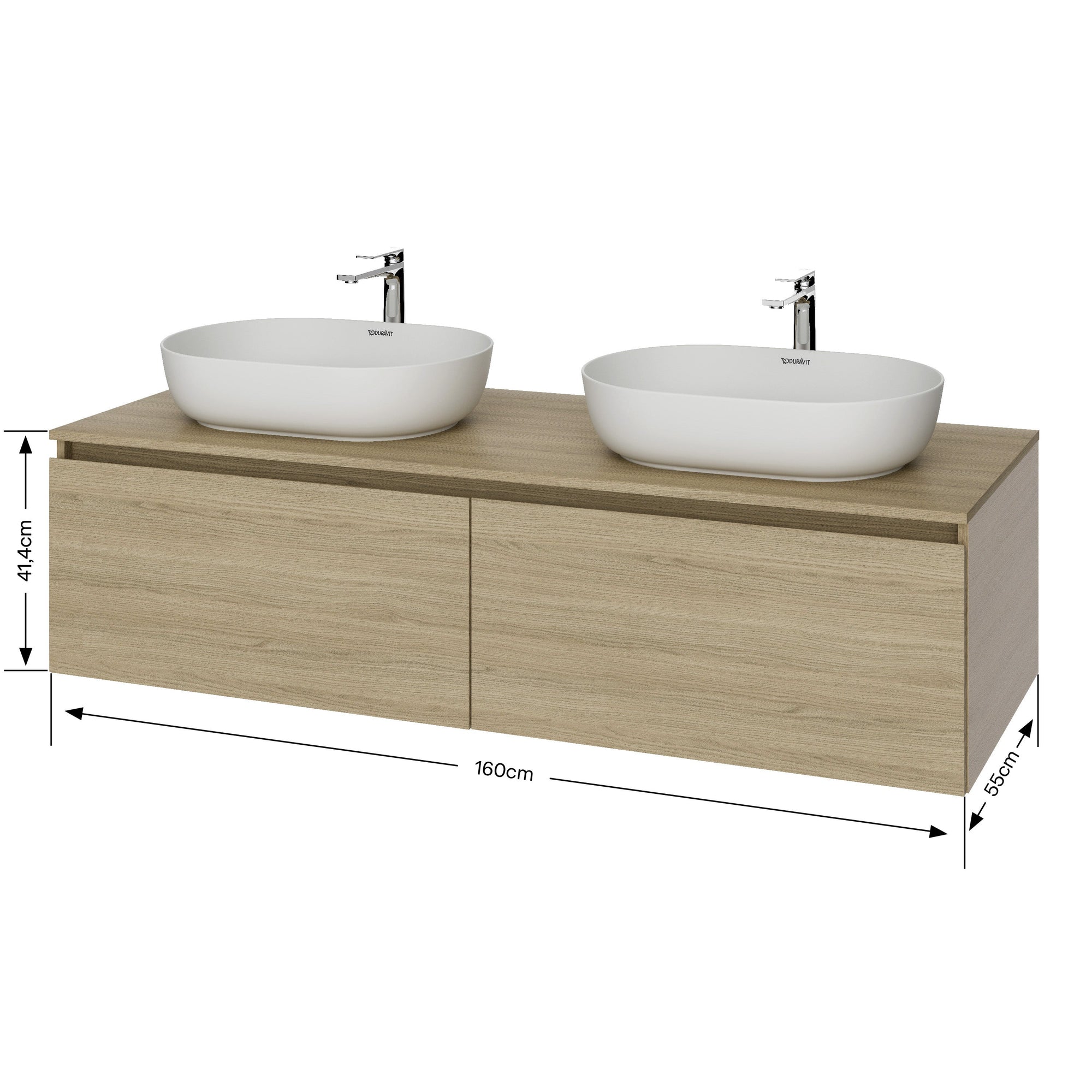 Meuble sous-lavabo Duravit Vellora