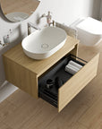 Duravit Vellora Meuble sous-lavabo sur console 80 cm